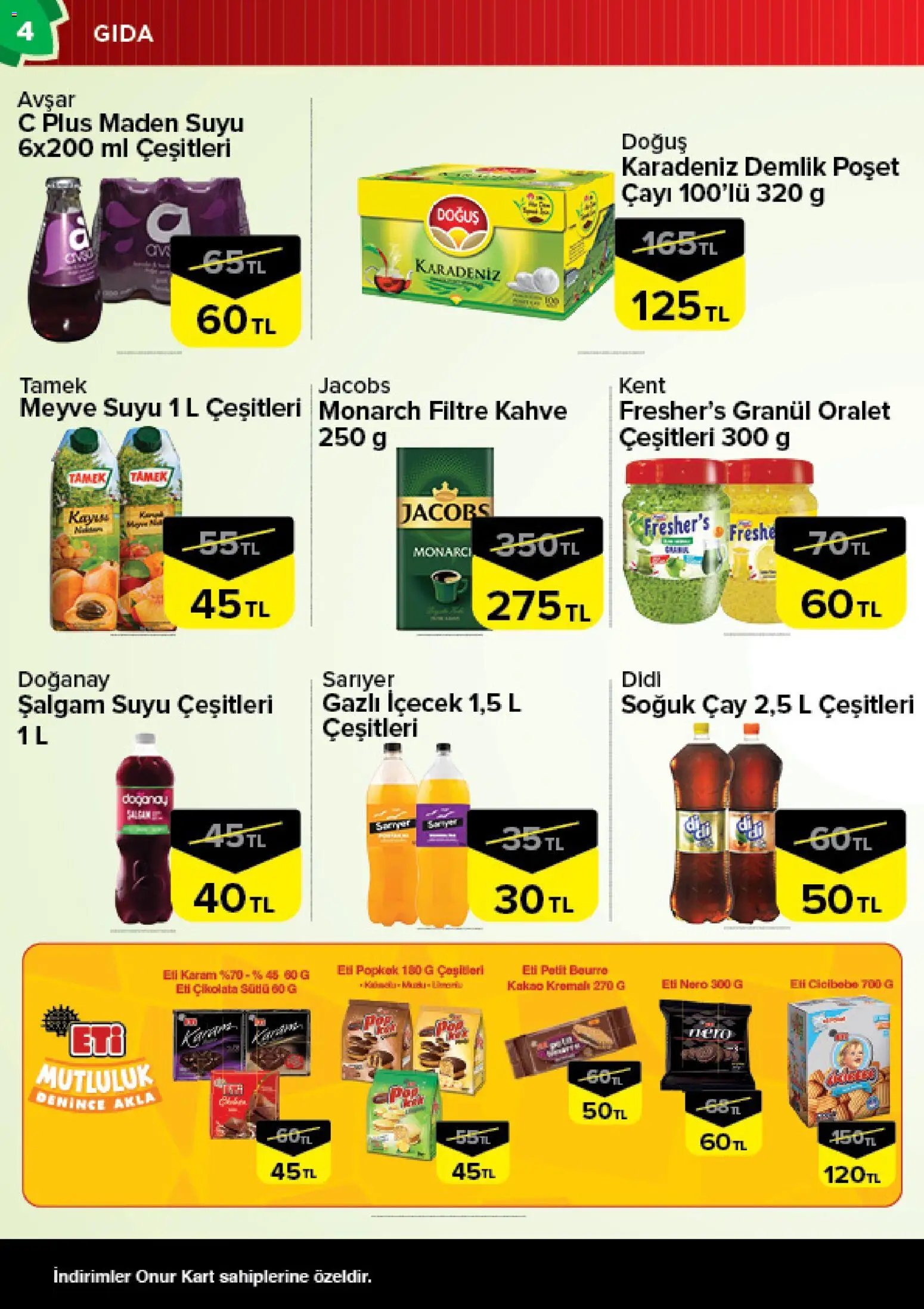 Onur Market Katalog -Trakya