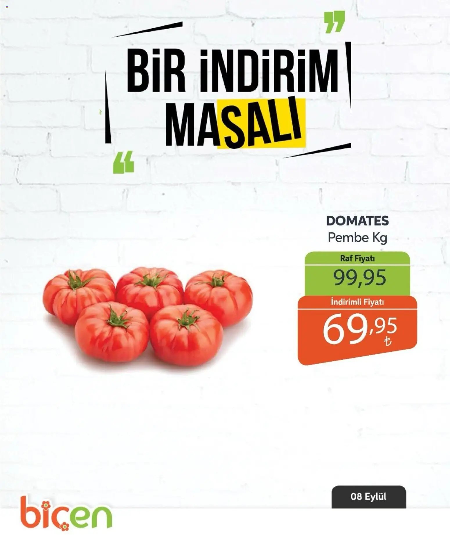 Biçen Market - Bir İndirim MaSalı - sebze