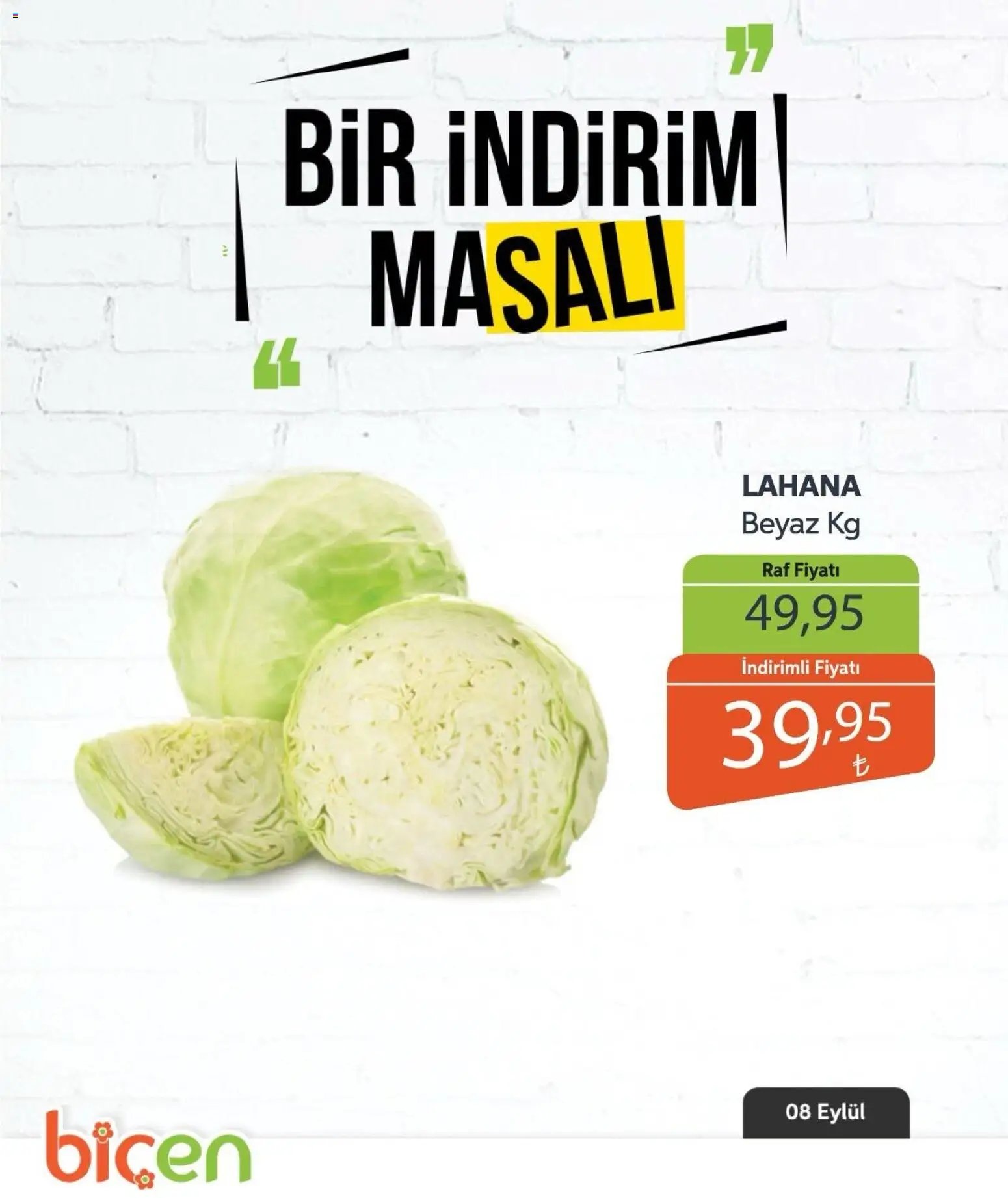 Biçen Market - Bir İndirim MaSalı - sebze