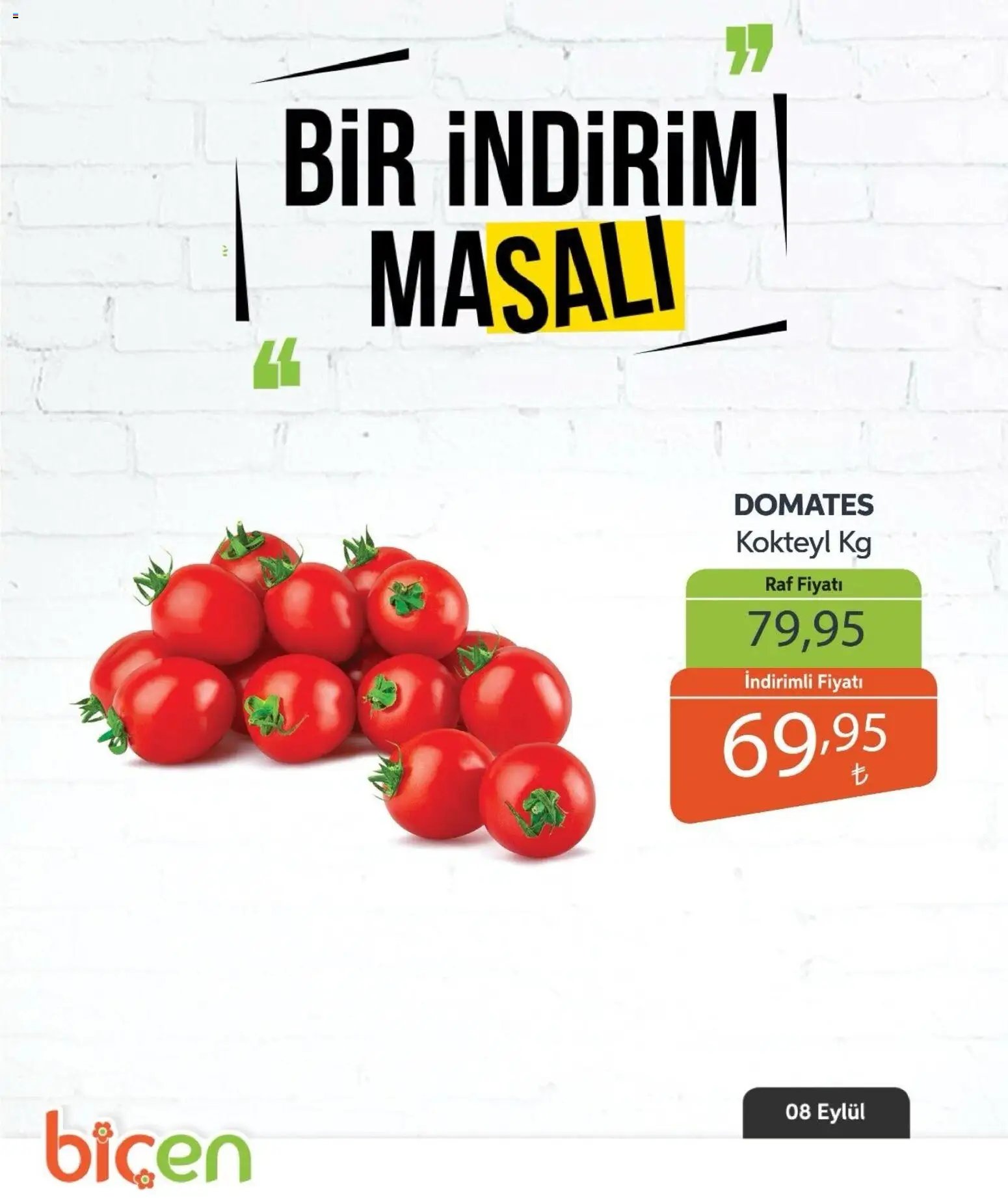 Biçen Market - Bir İndirim MaSalı - sebze