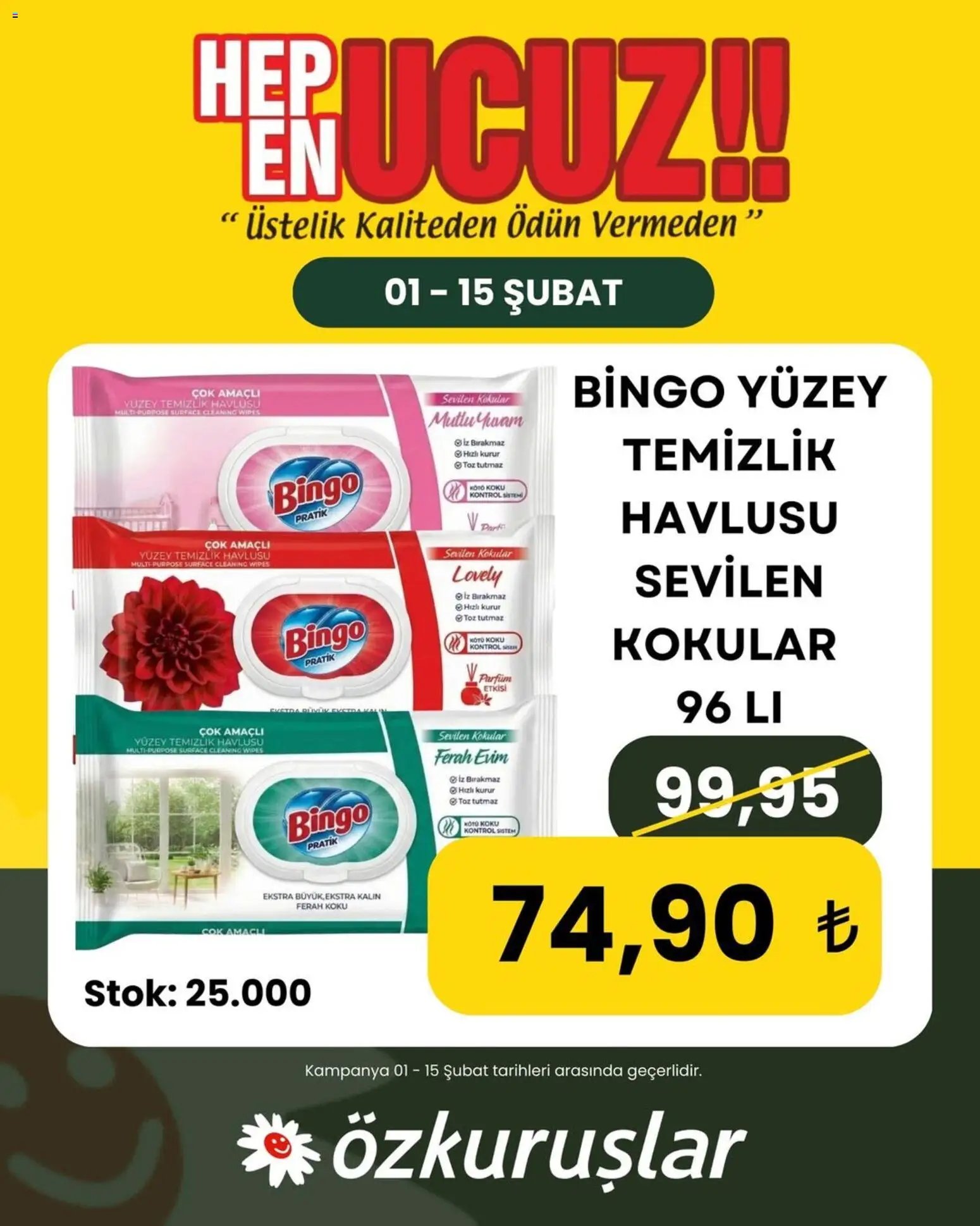 Özkuruşlar İndirim