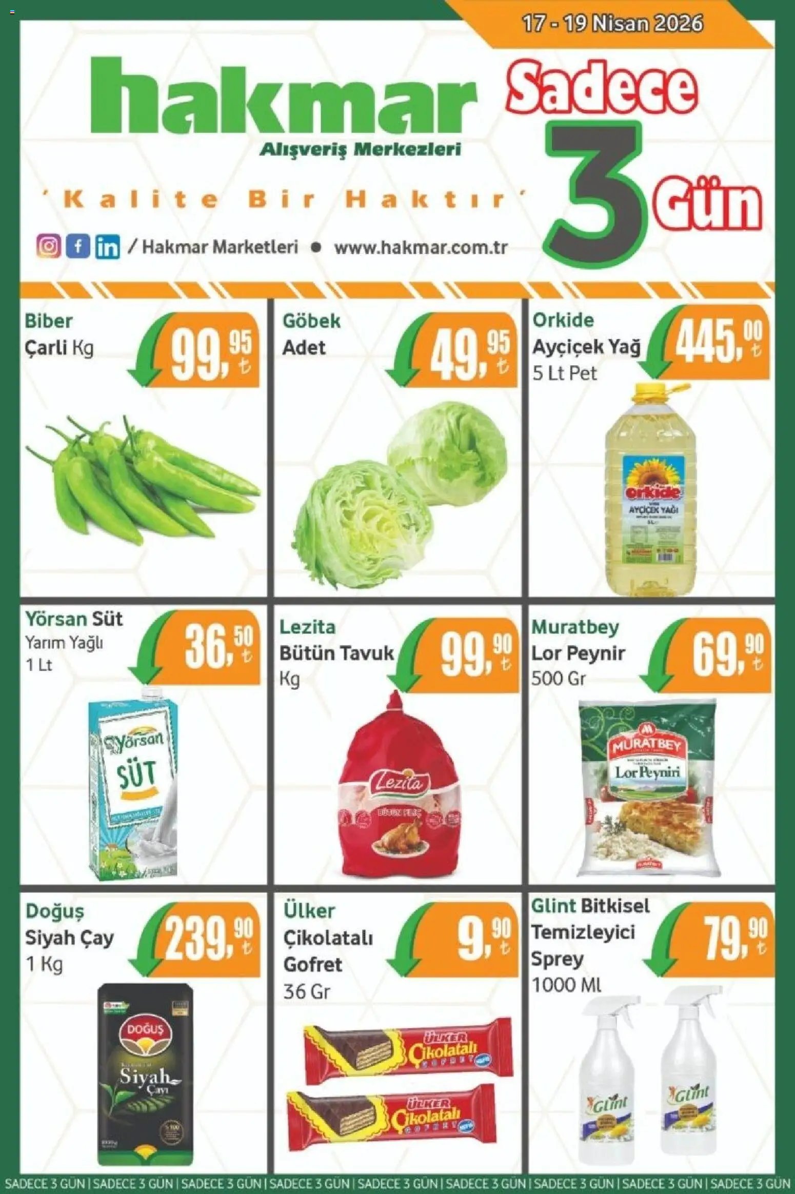 Hakmar - Katalog Sadece 3 Gün