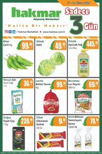 Hakmar - Katalog Sadece 3 Gün
