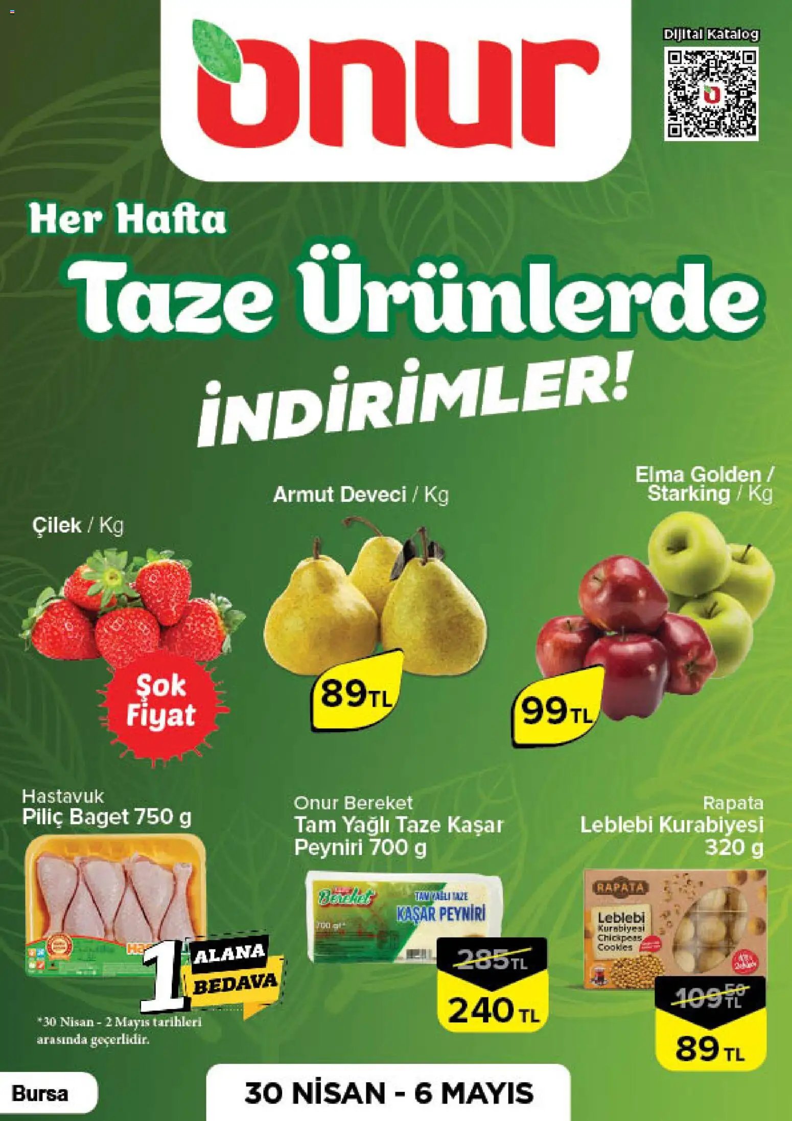 Onur Market - Taze Ürünlerde İndirimler - Bursa