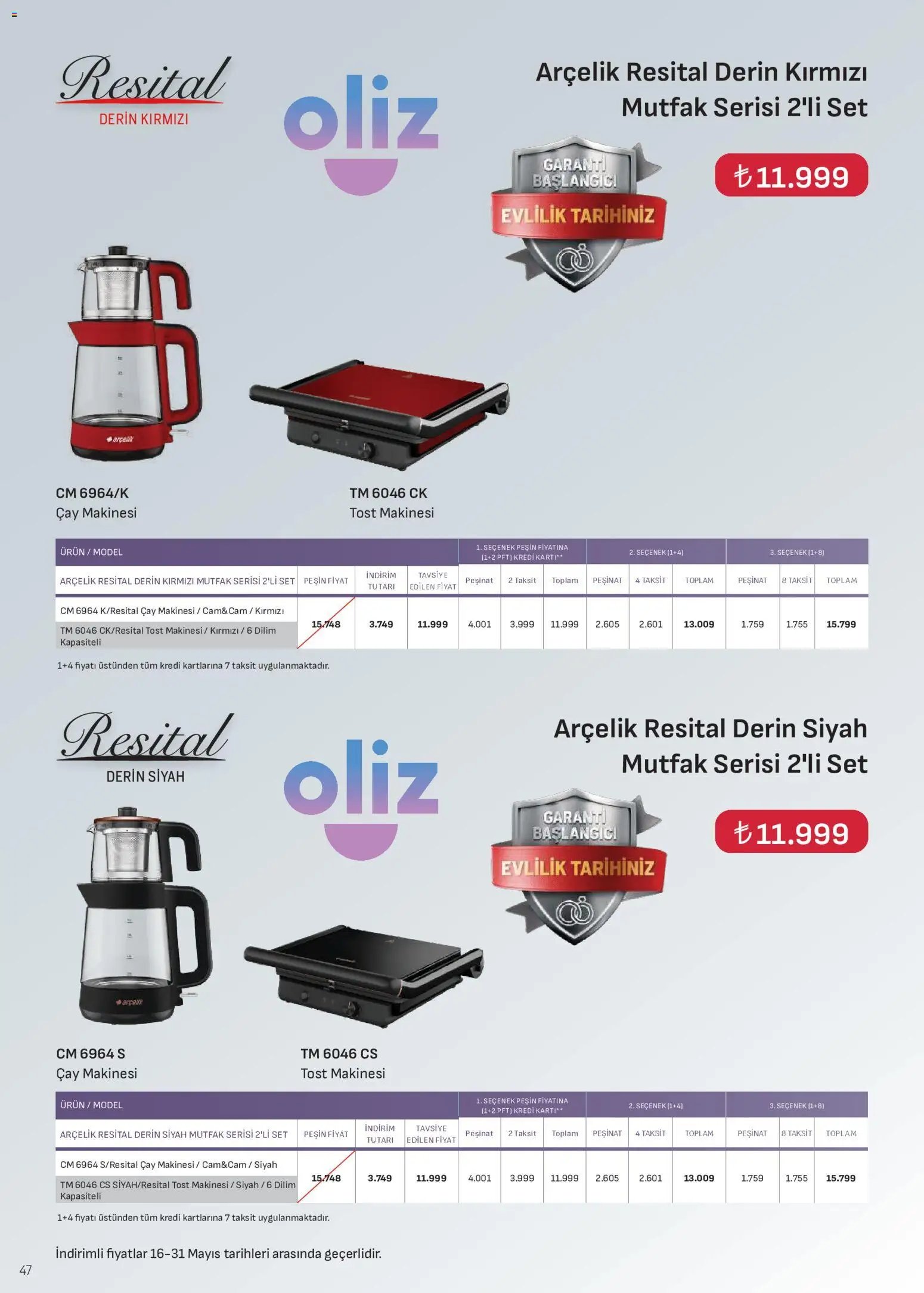 Arçelik Katalog