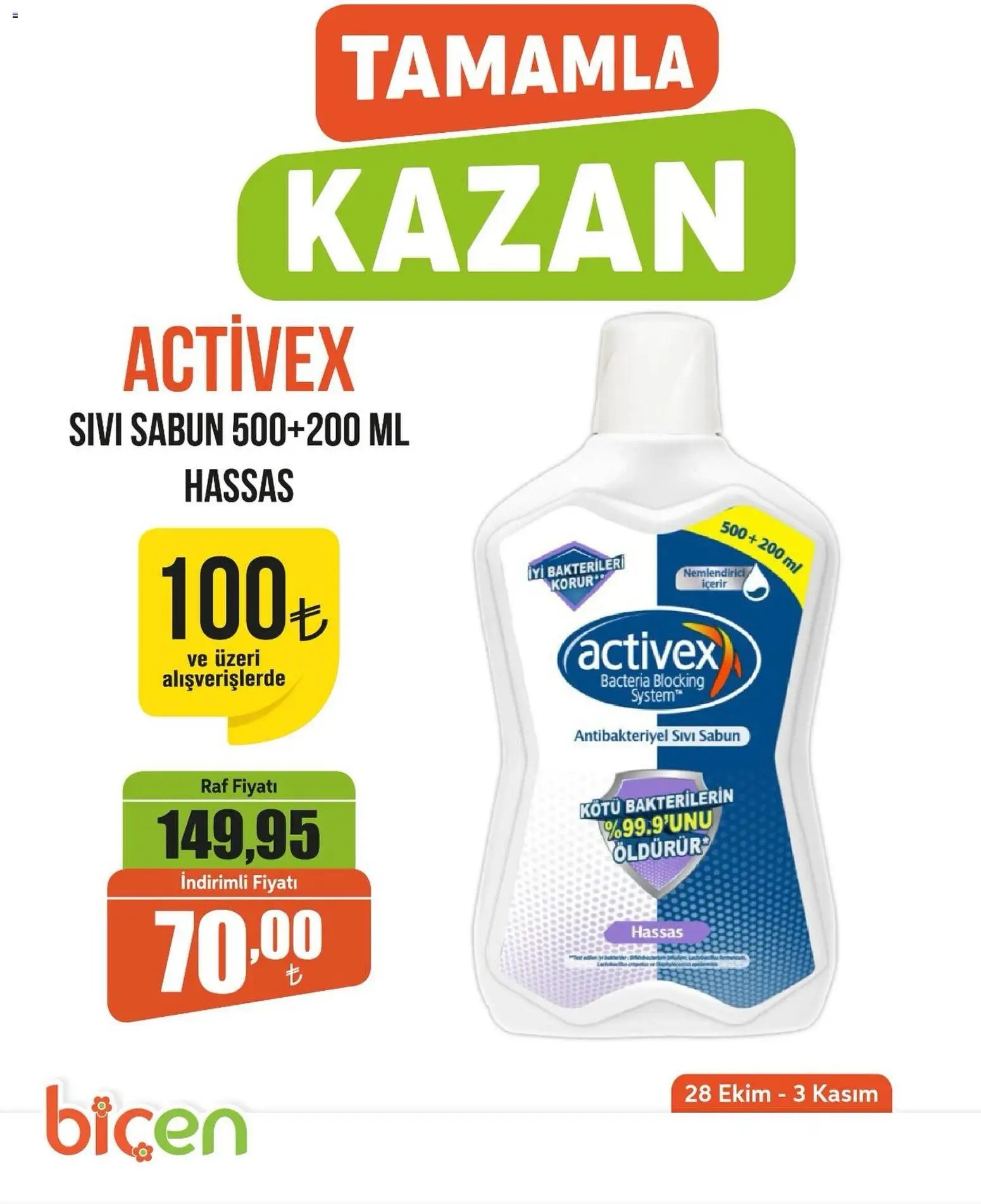 Biçen Market - Tamamla Kazan