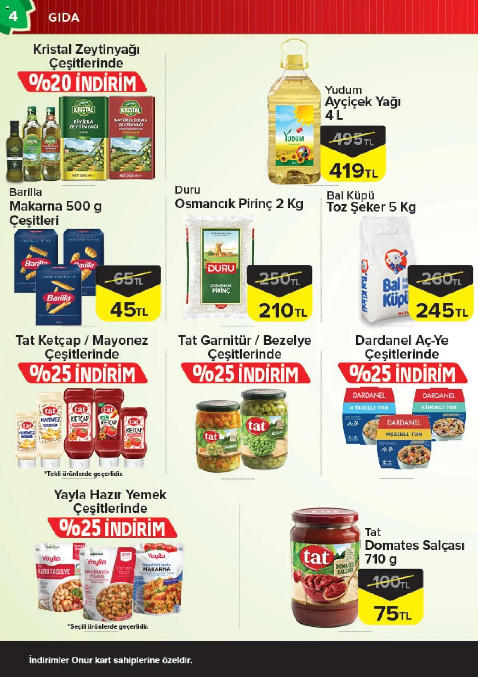 Onur Market Katalog Bursa