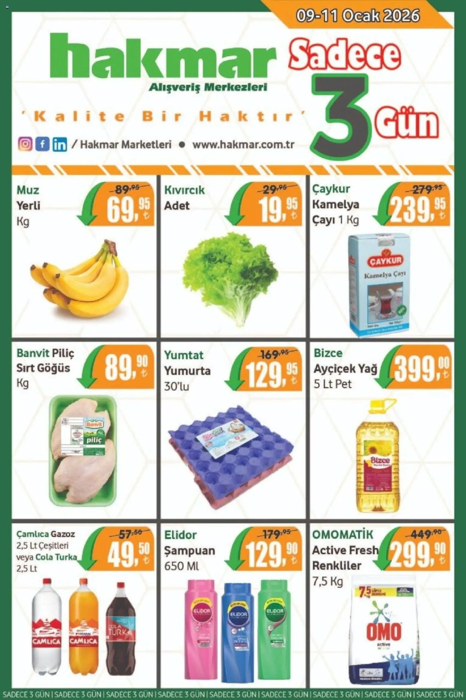 Hakmar - Katalog Sadece 3 Gün