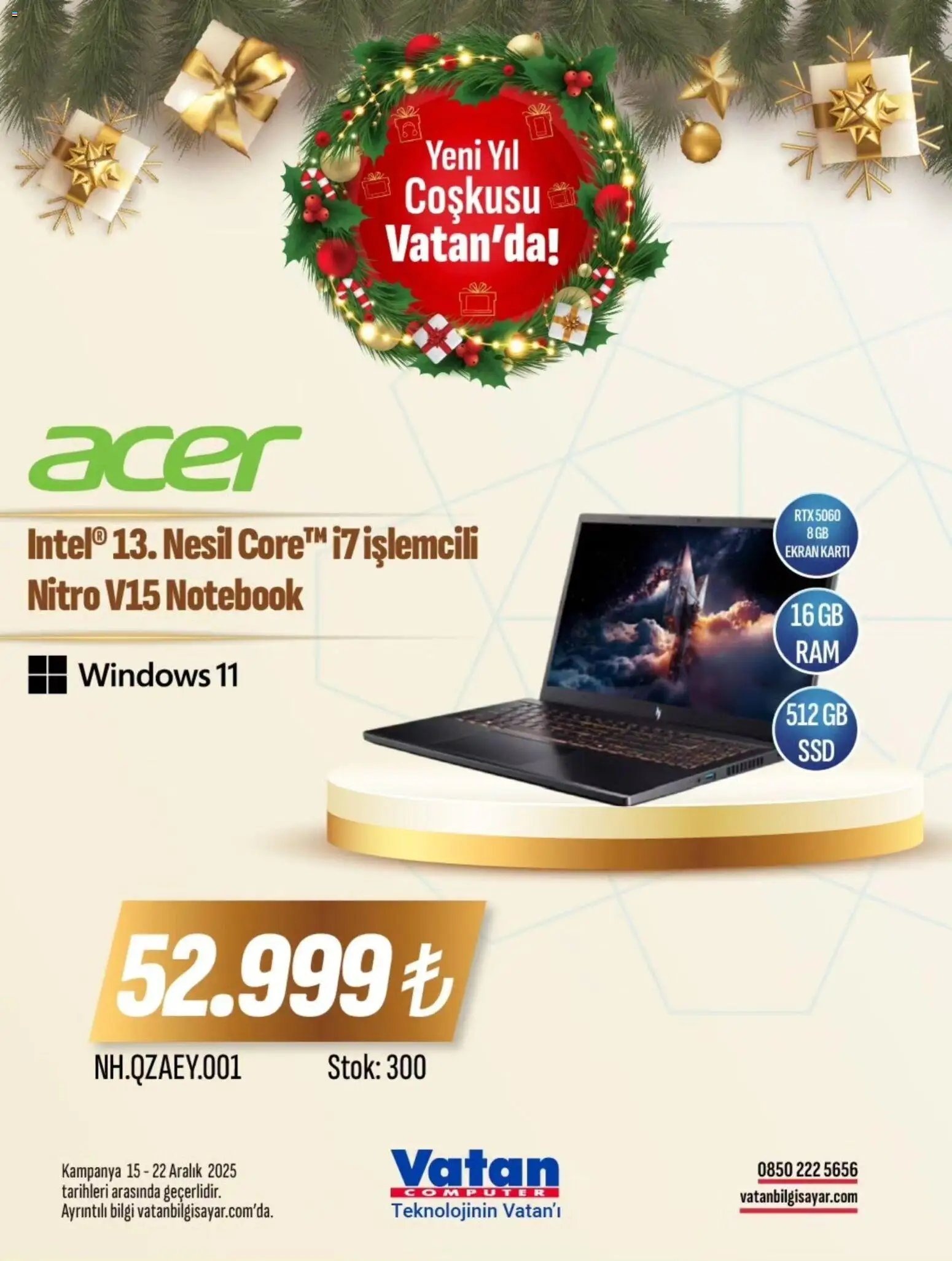 Vatan Bilgisayar İndirim