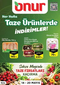Onur Market - Taze Ürünlerde İndirimler - Bursa