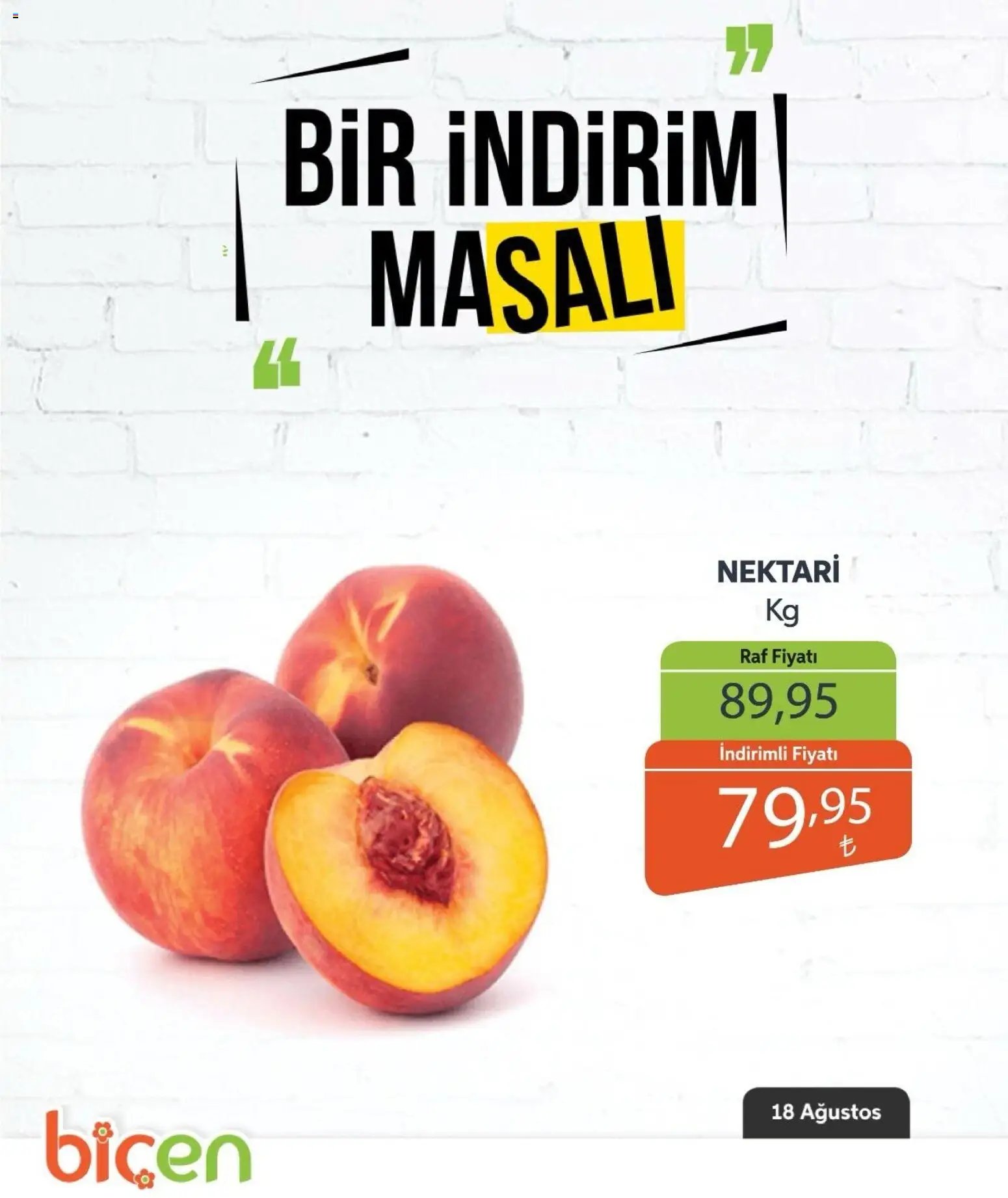 Biçen Market - Bir İndirim MaSalı - meyve
