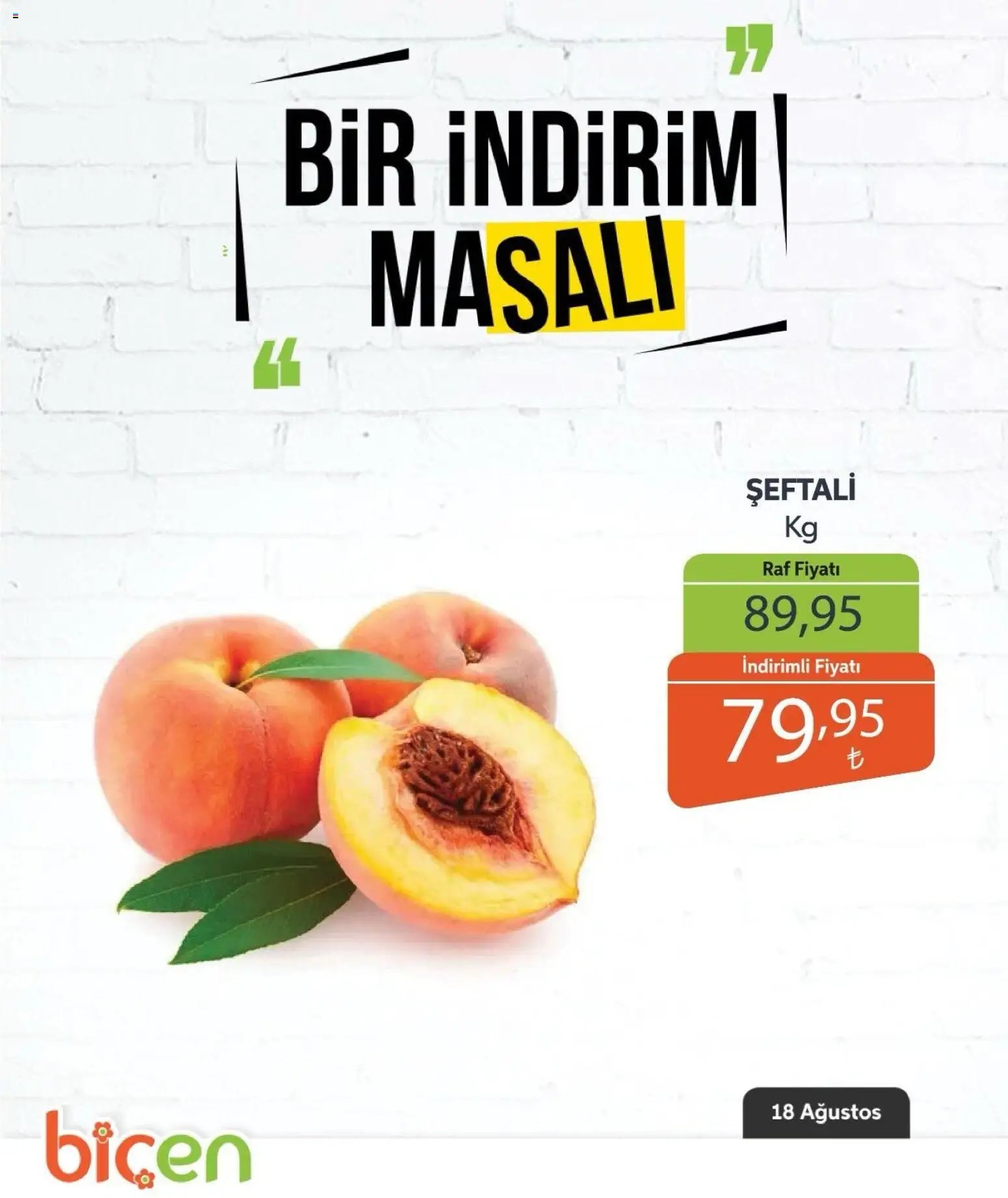 Biçen Market - Bir İndirim MaSalı - meyve