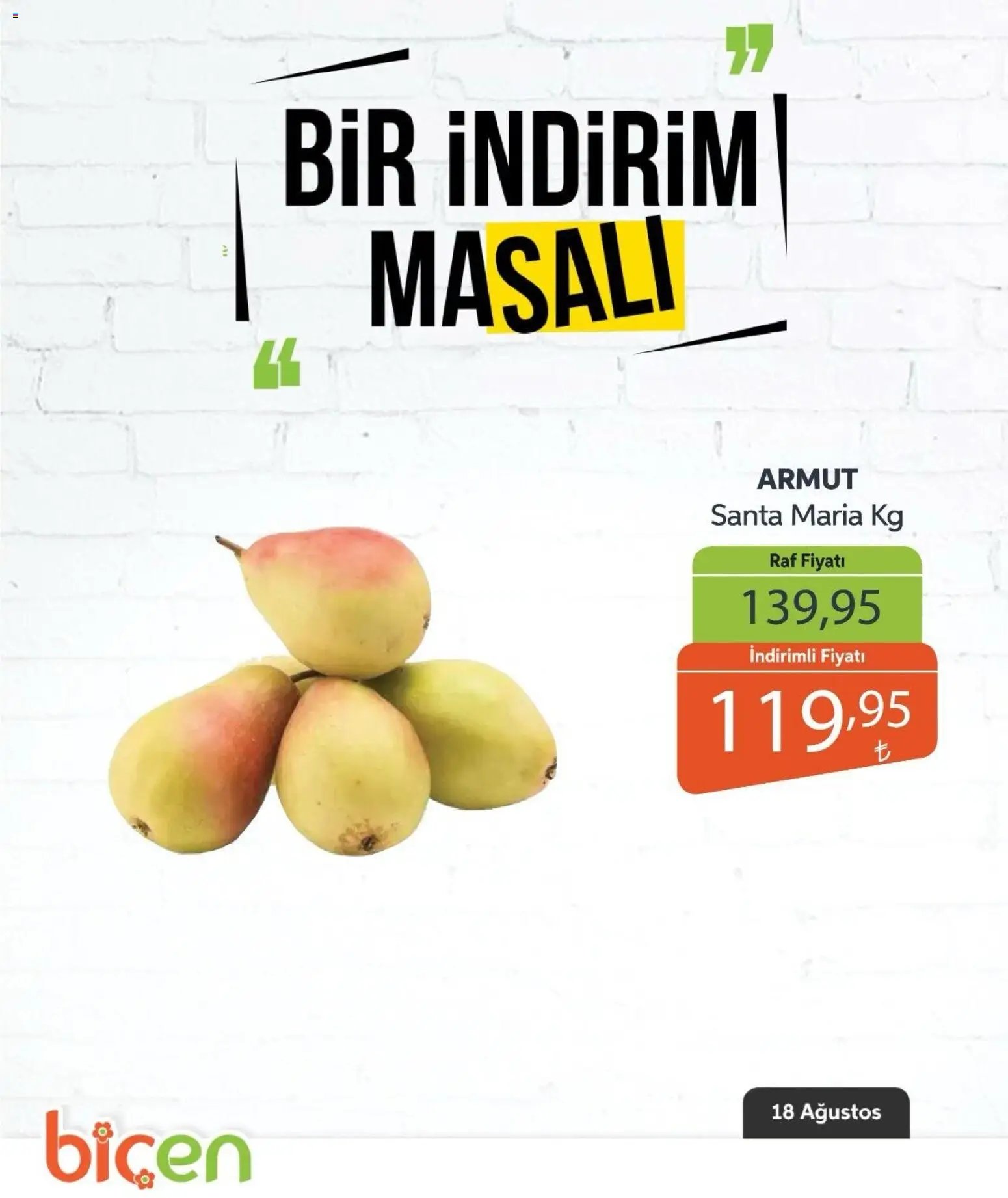 Biçen Market - Bir İndirim MaSalı - meyve