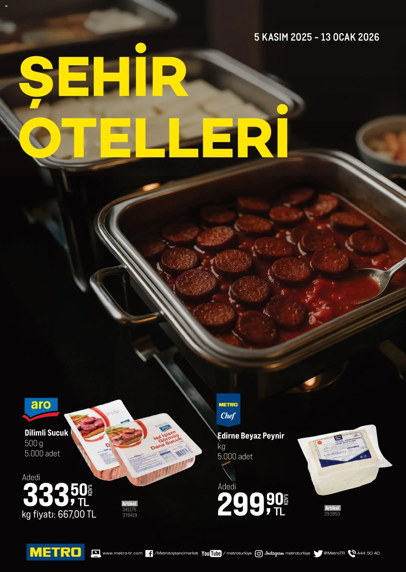 Metro - Şehir Otelleri