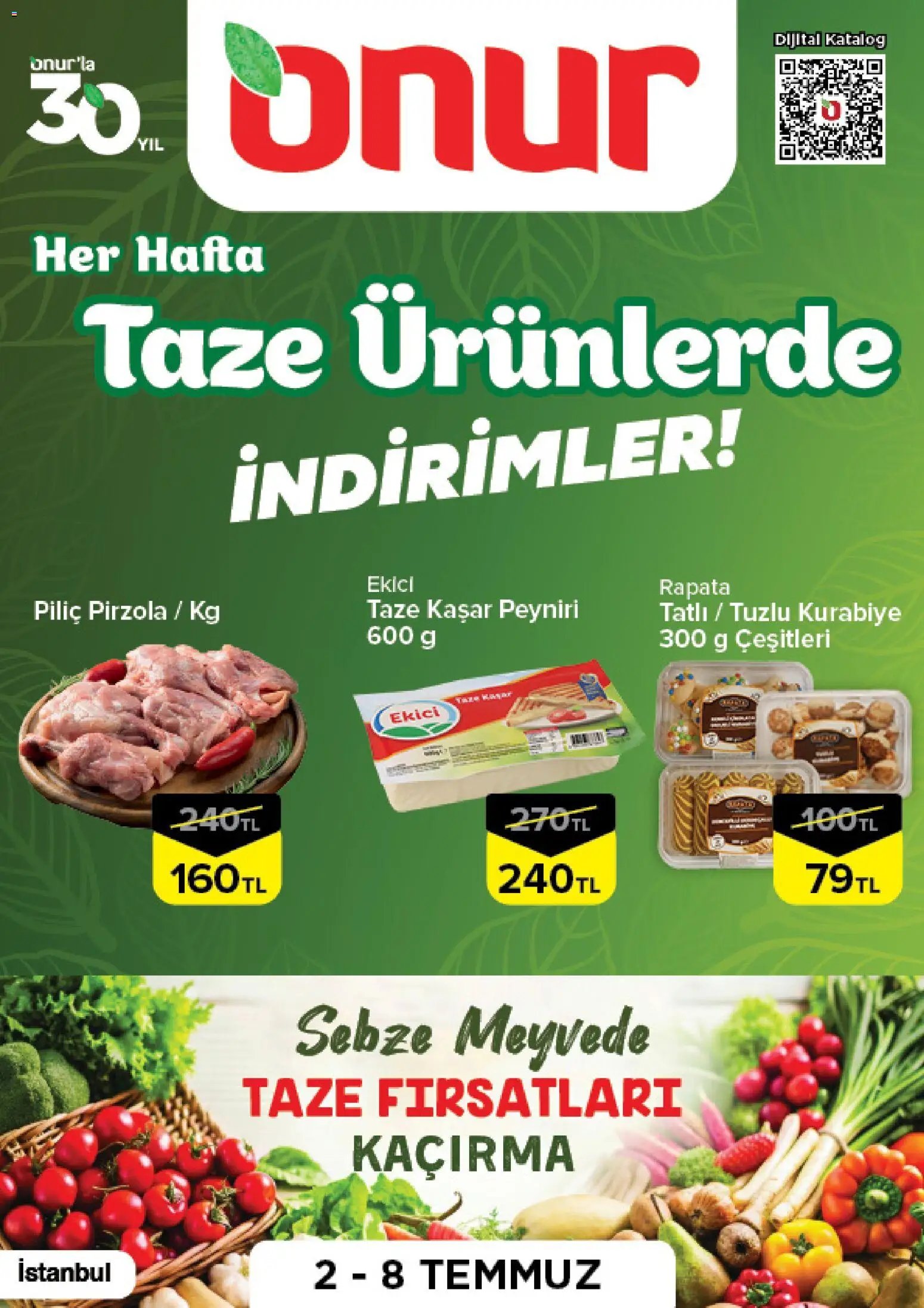 Onur Market - Taze Ürünlerde İndirimler