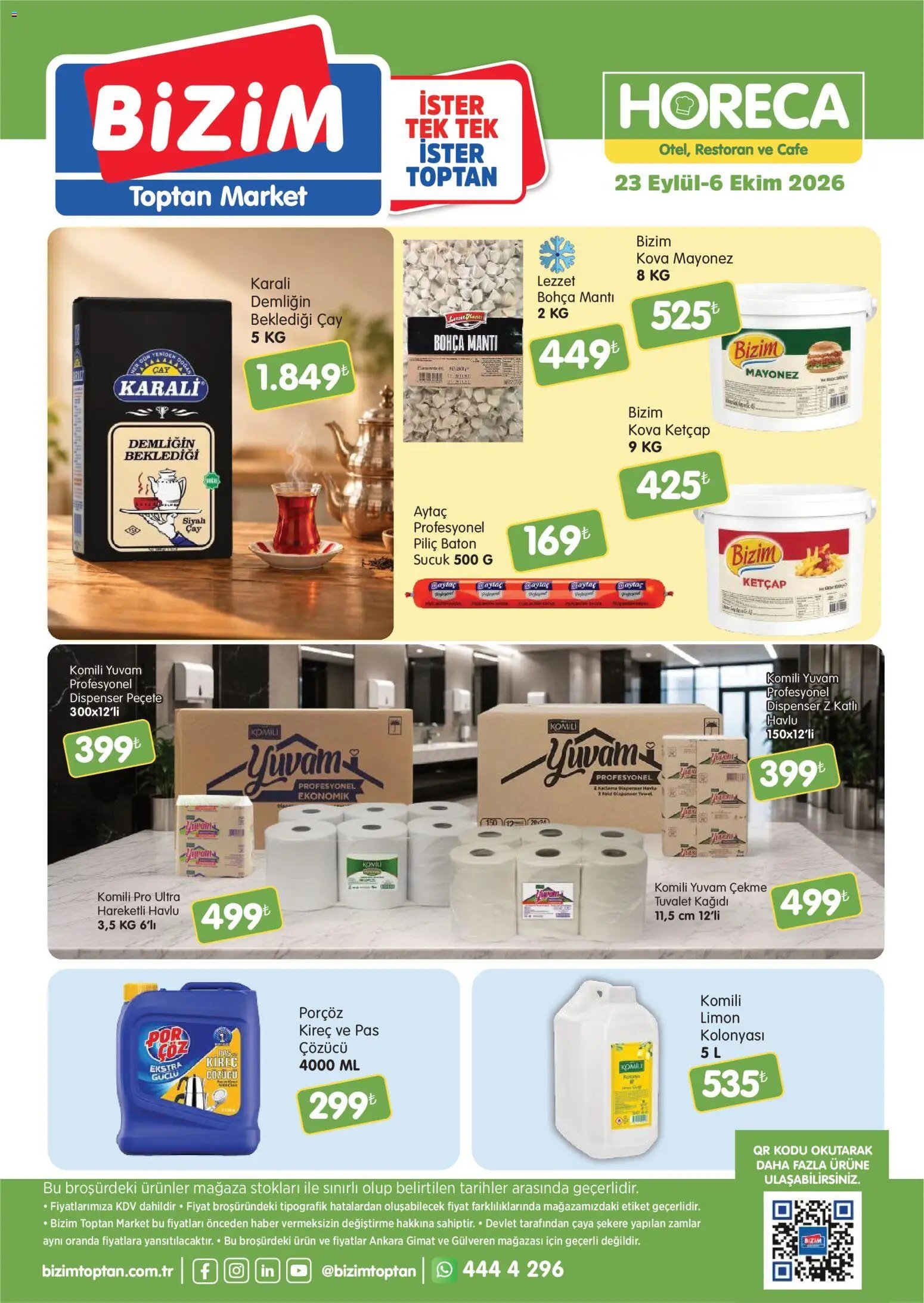 Bizim Toptan - Horeca kataloğu