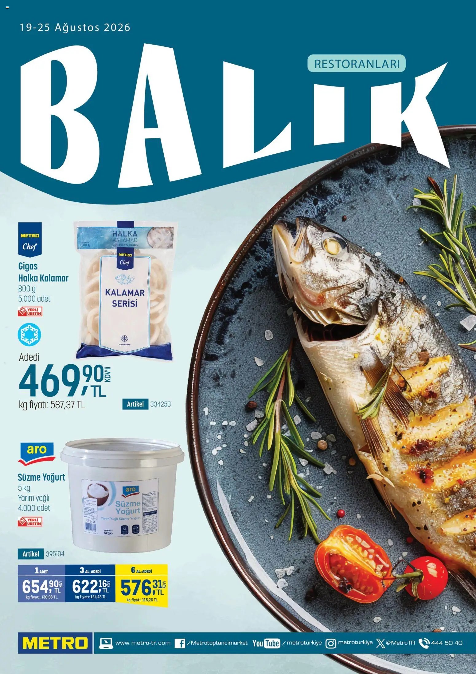 Metro - Balık Restoranları