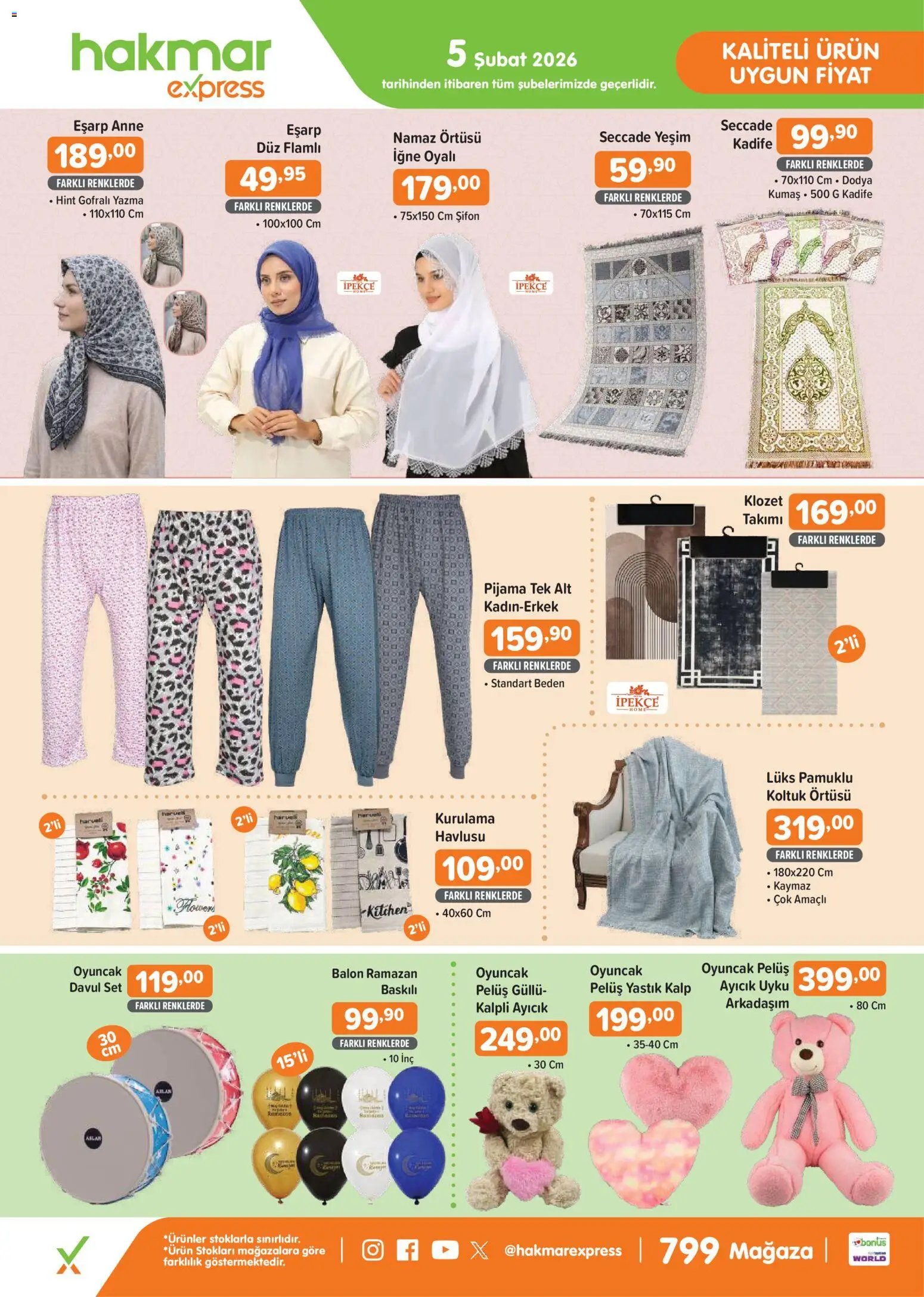 Hakmar Express Perşembe Aktüel Ürünler