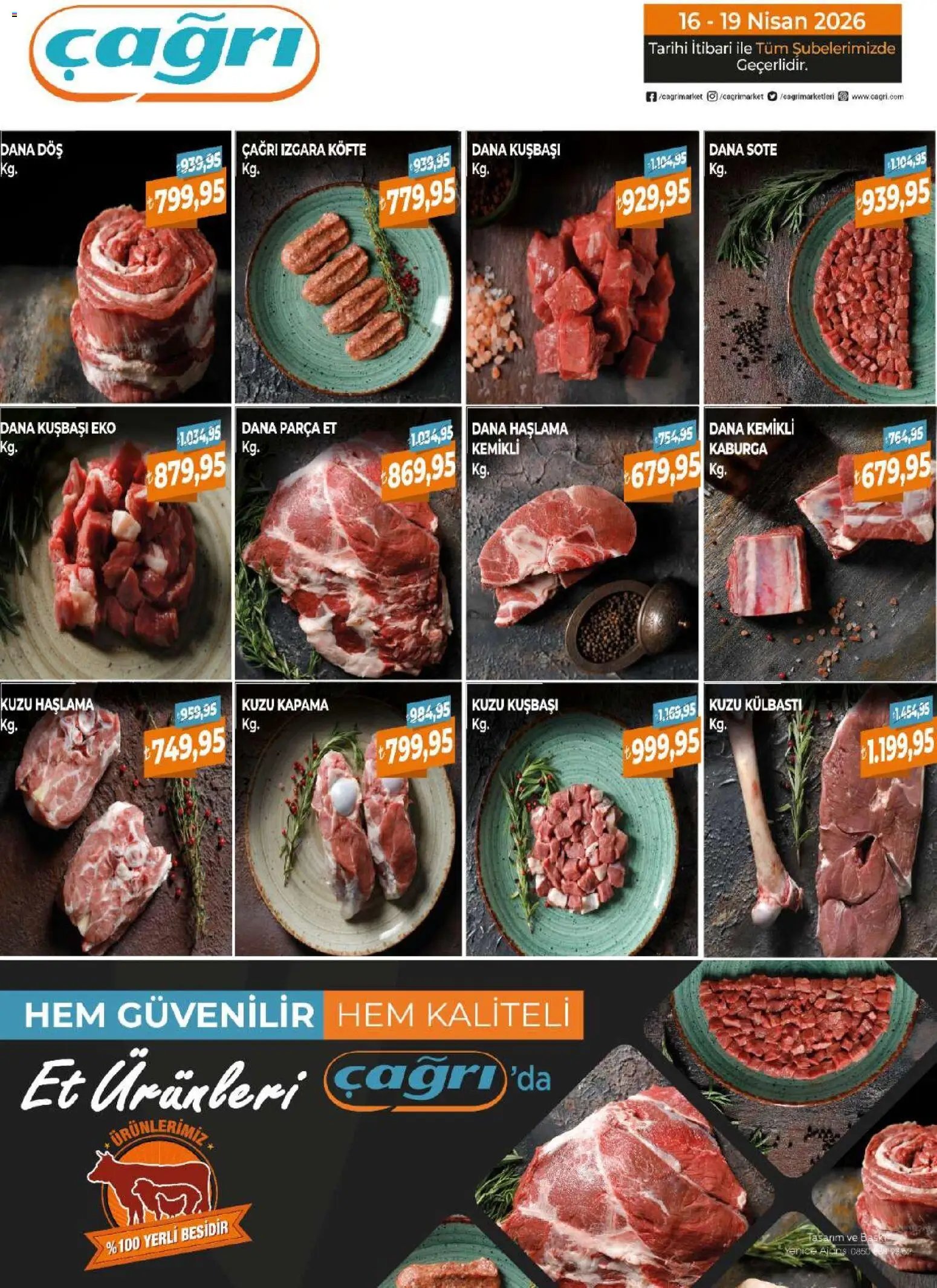 Çağrı Market - Kasap Katalog