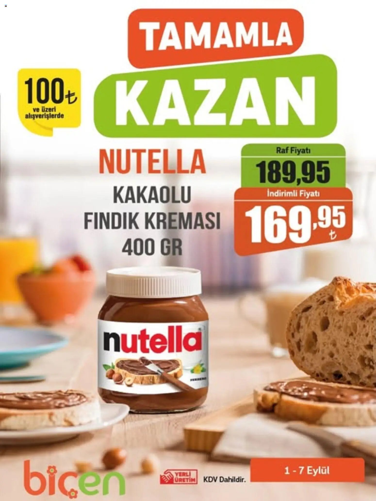 Biçen Market - Tamamla Kazan