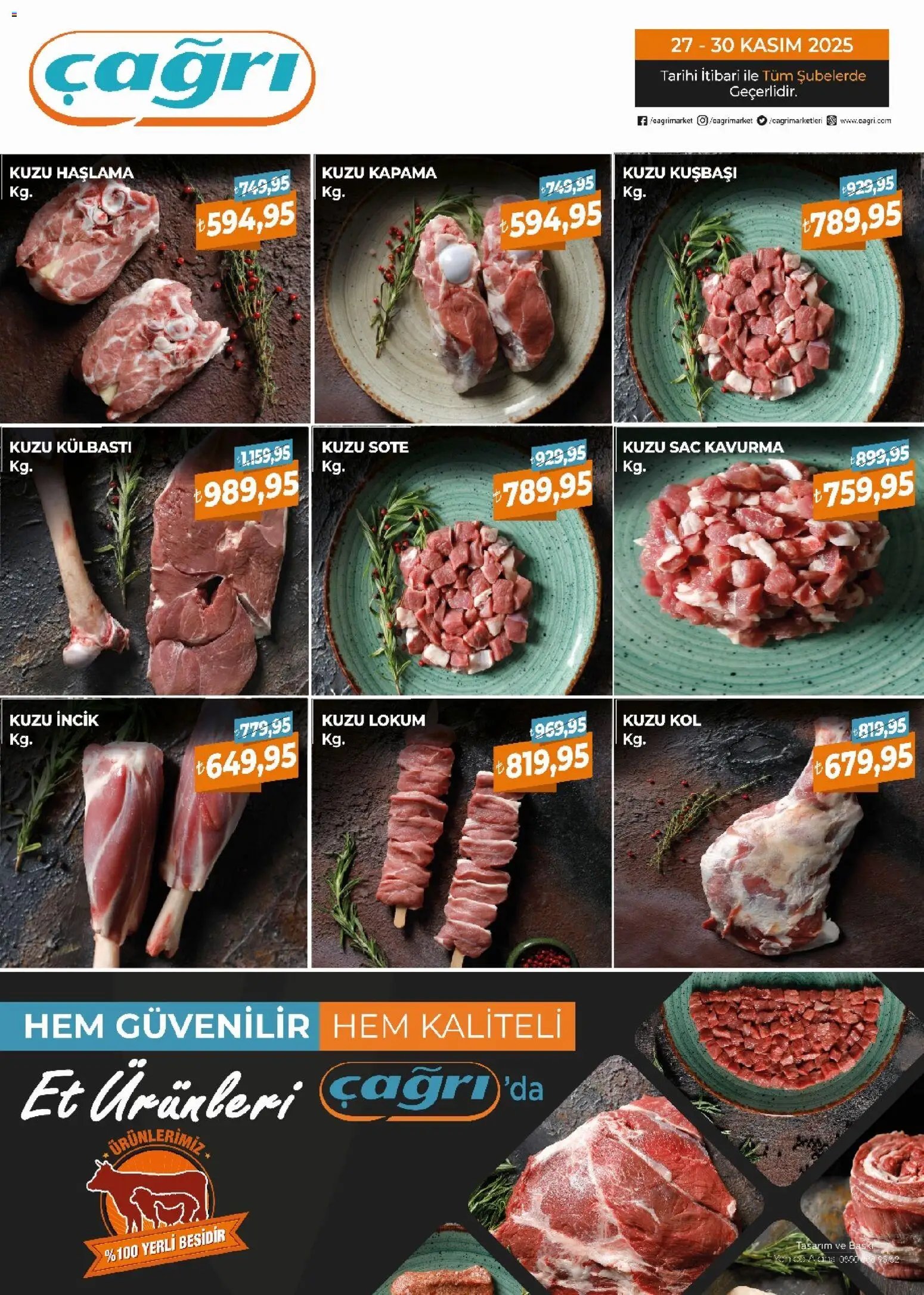 Çağrı Market - Kasap Katalog