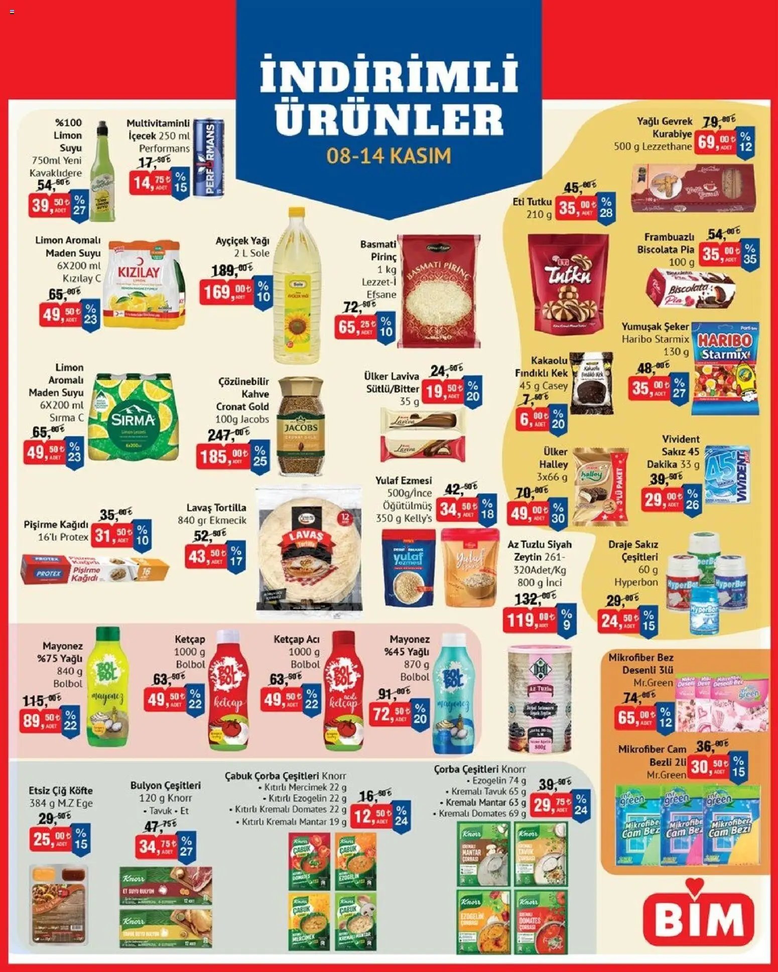 BİM İndirimli Ürünler