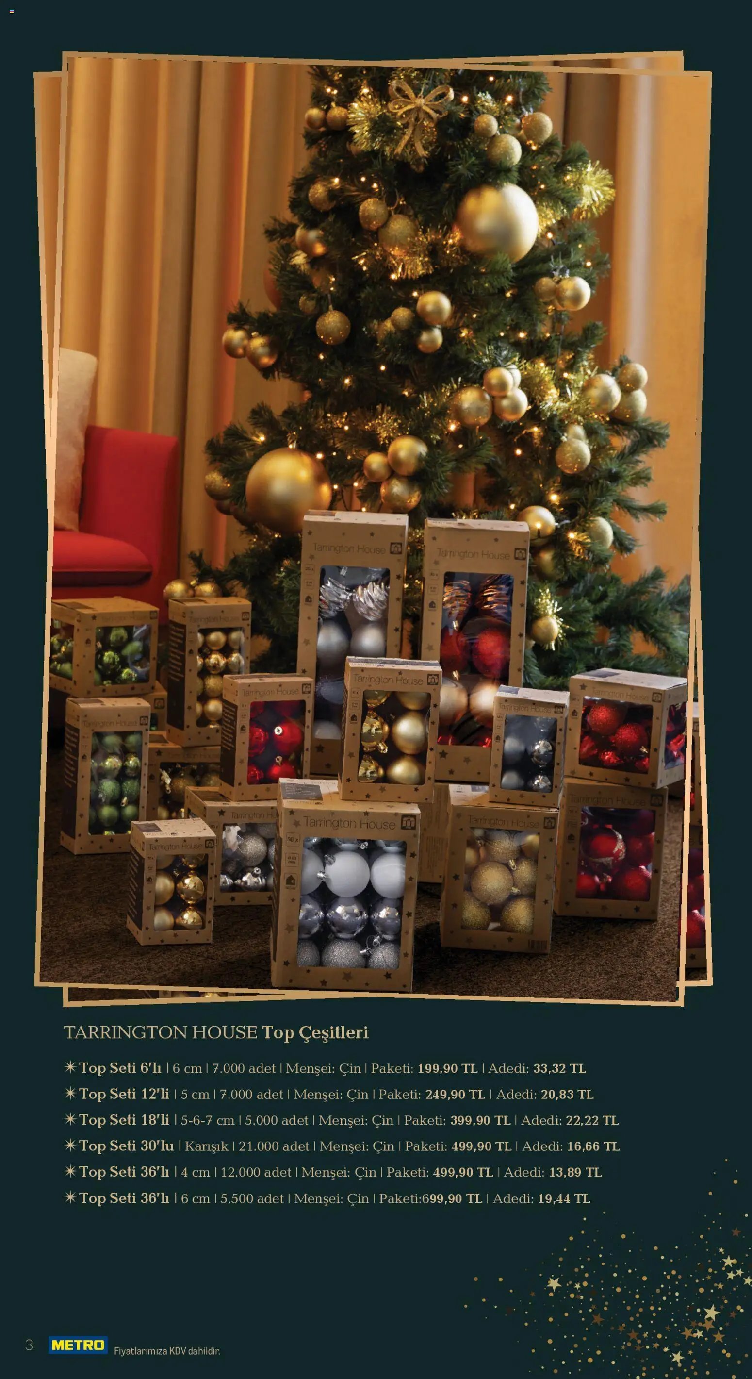 Metro - Yılbaşı Dekorasyon Kataloğu