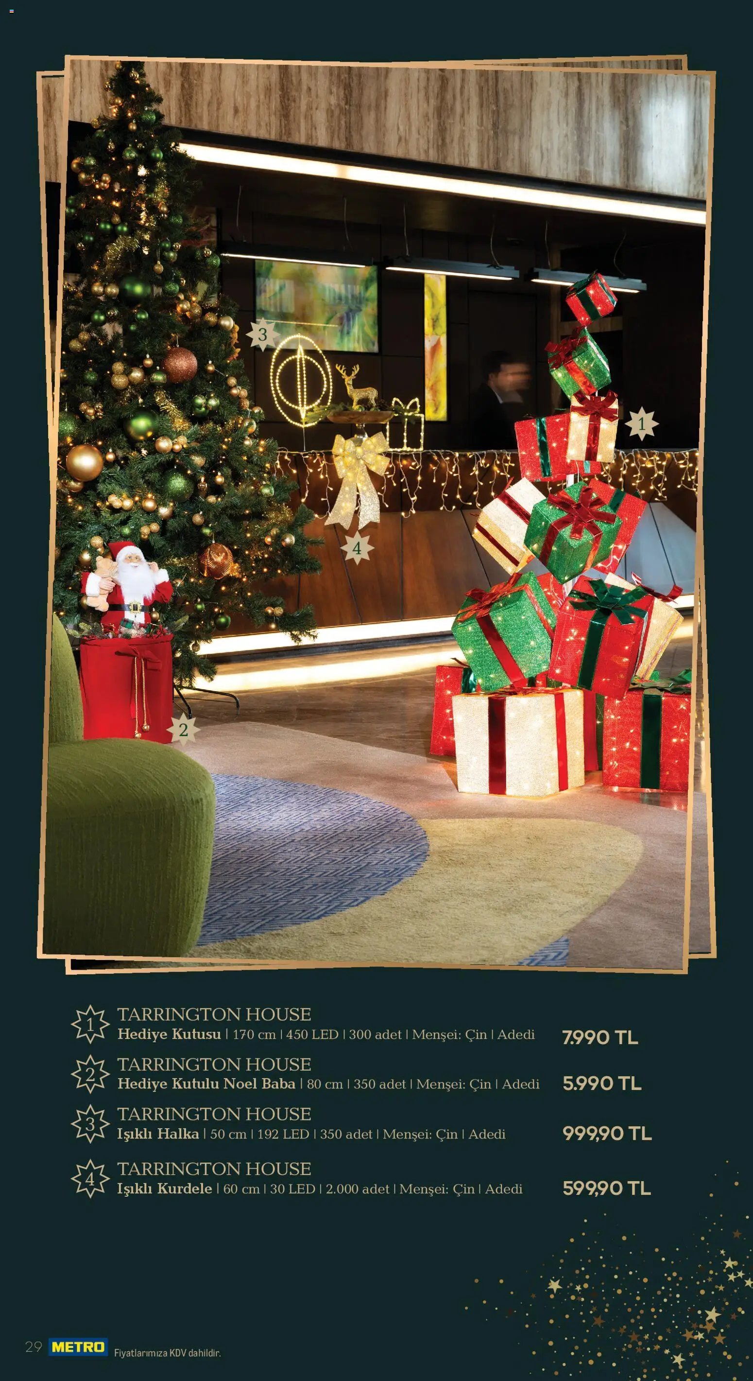 Metro - Yılbaşı Dekorasyon Kataloğu