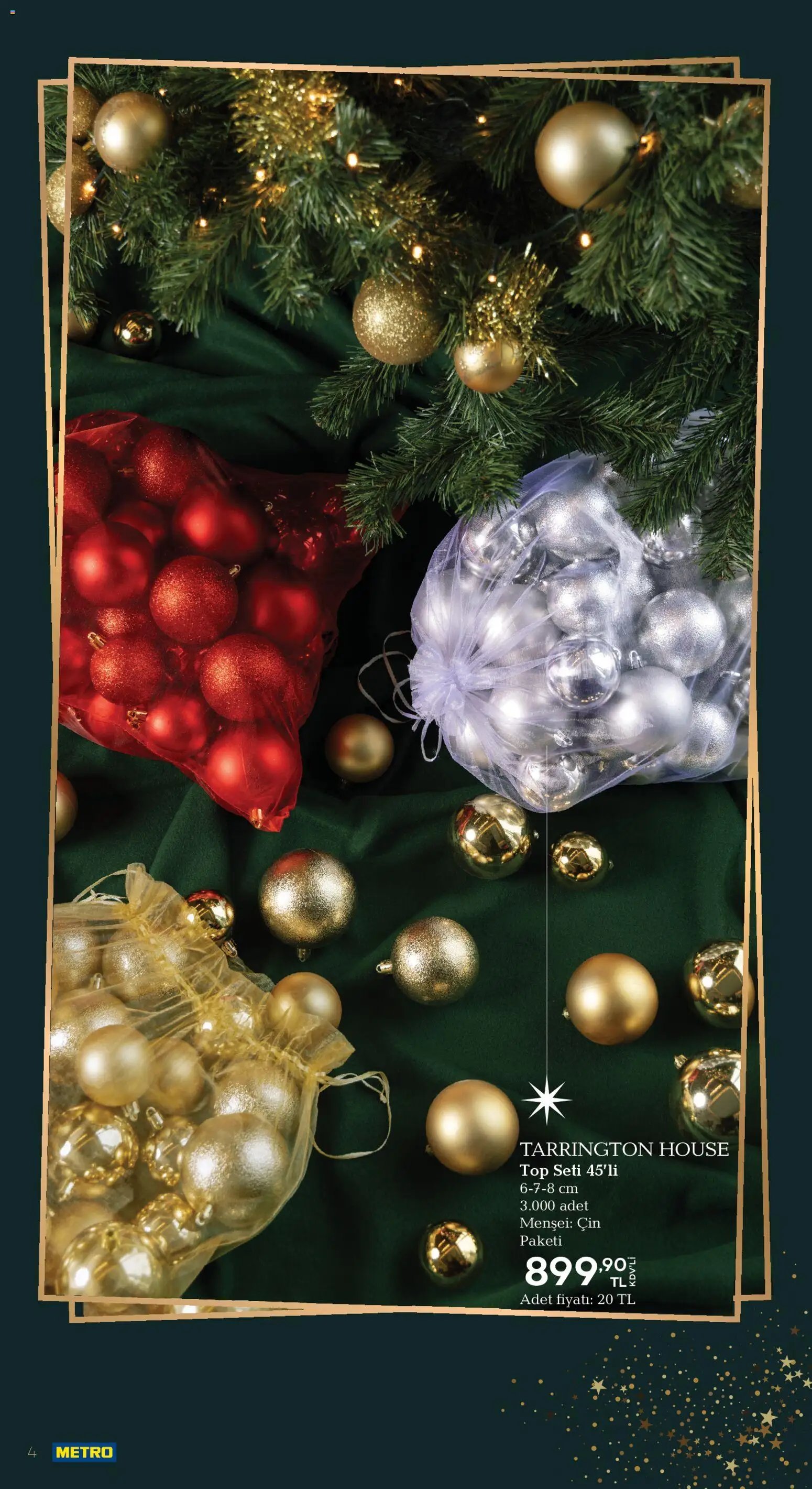 Metro - Yılbaşı Dekorasyon Kataloğu