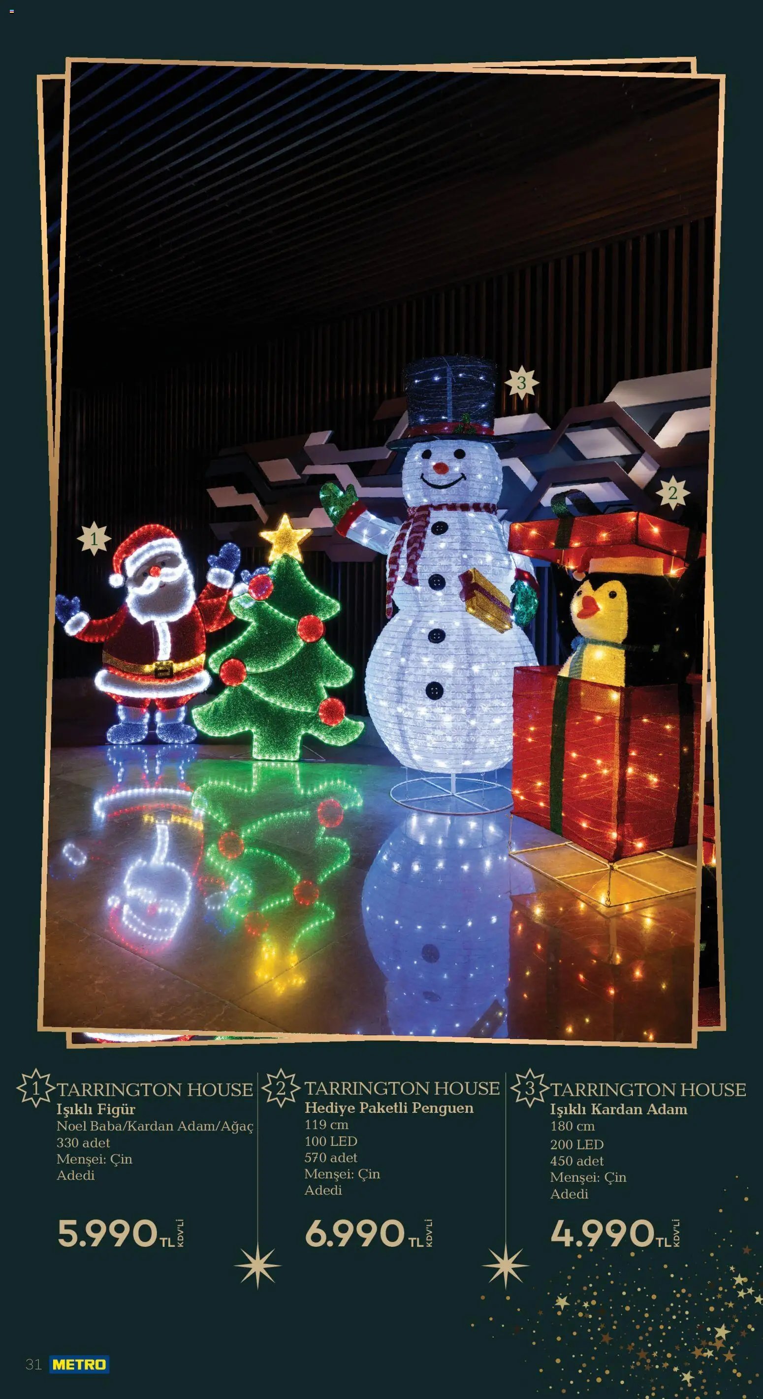 Metro - Yılbaşı Dekorasyon Kataloğu
