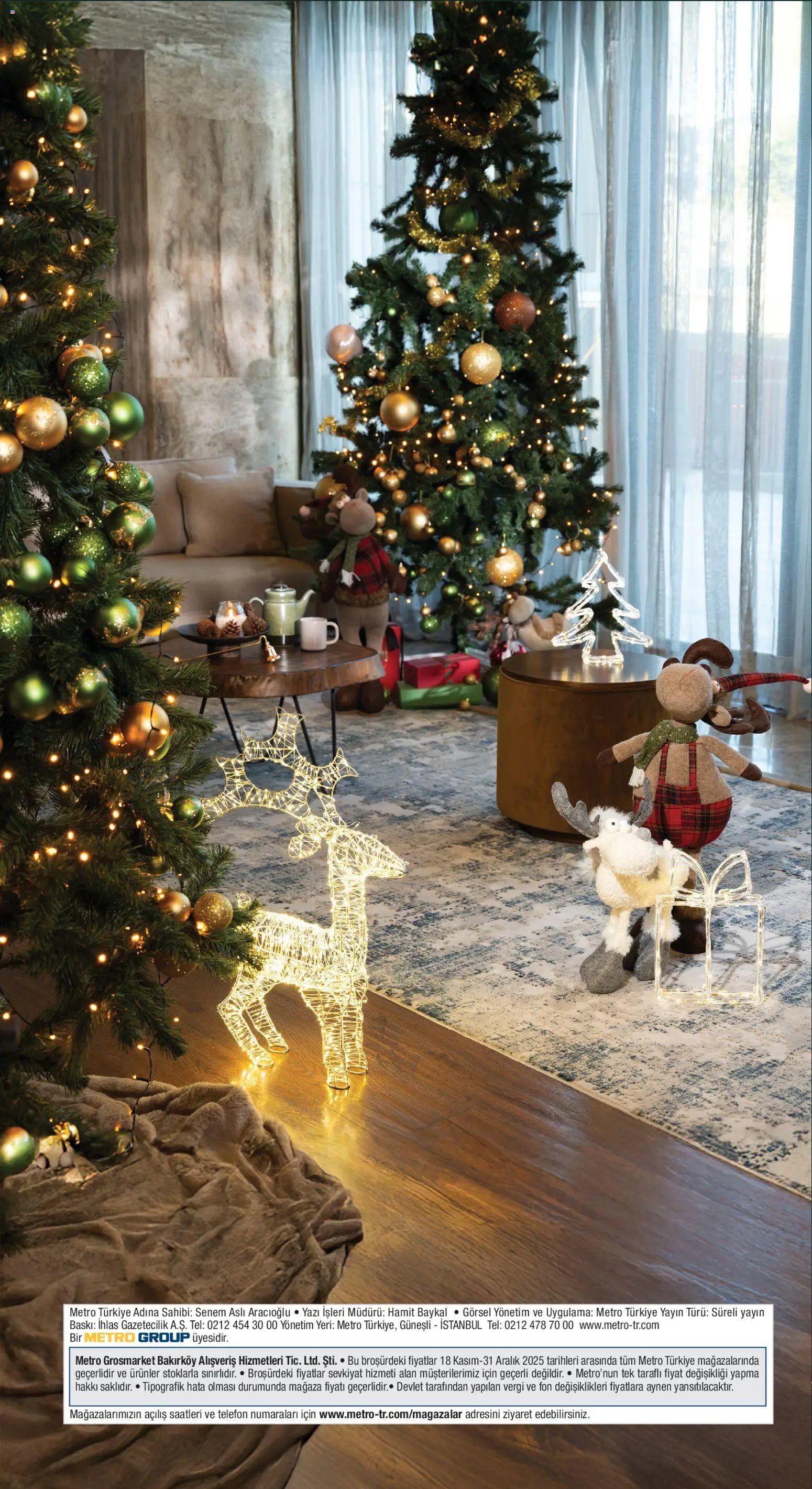 Metro - Yılbaşı Dekorasyon Kataloğu