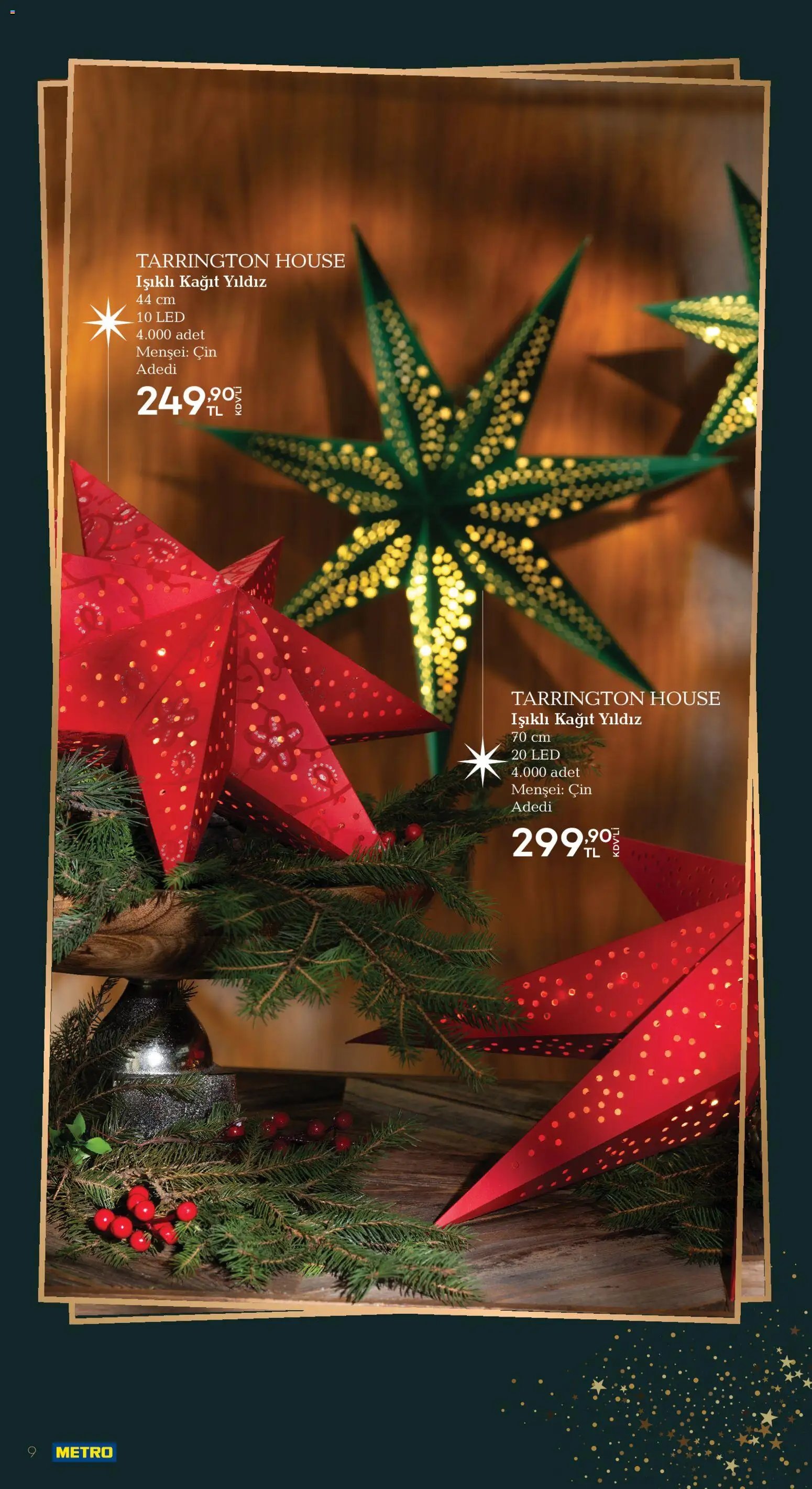 Metro - Yılbaşı Dekorasyon Kataloğu