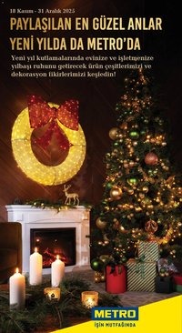 Metro - Yılbaşı Dekorasyon Kataloğu