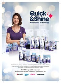 Arçelik - Quick and Shine Temizlik ve Bakım Ürünleri