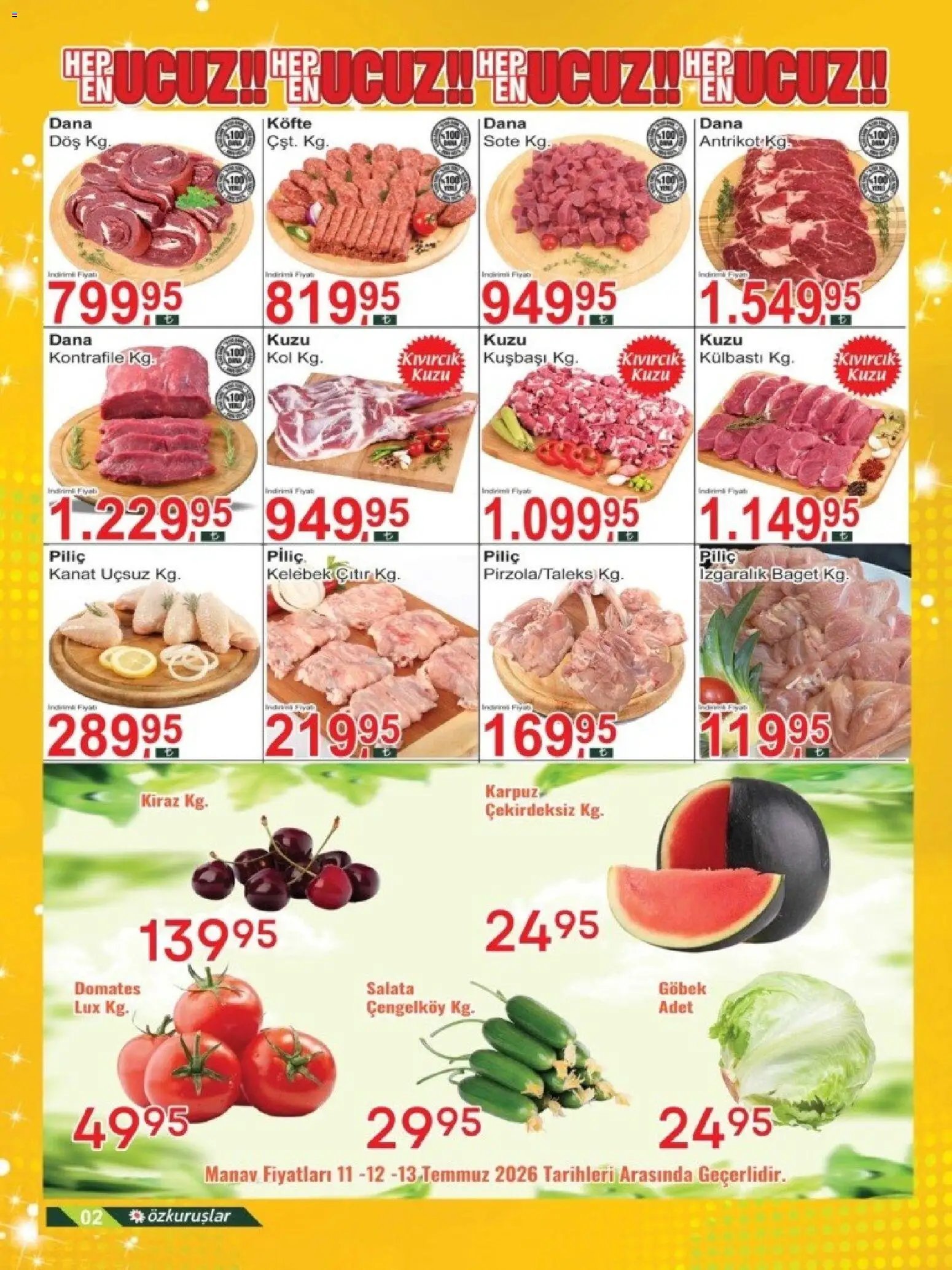Özkuruşlar Katalog