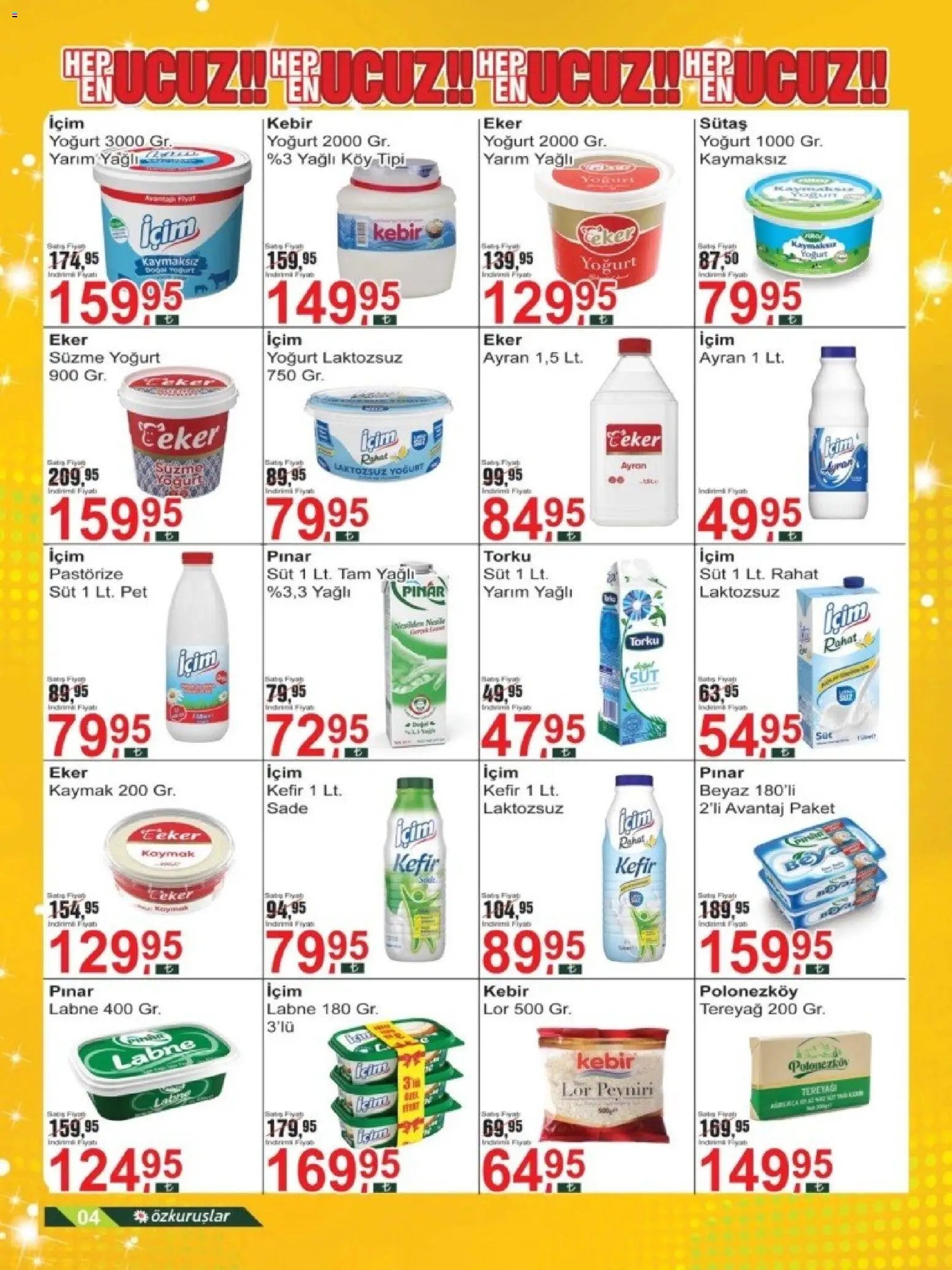 Özkuruşlar Katalog