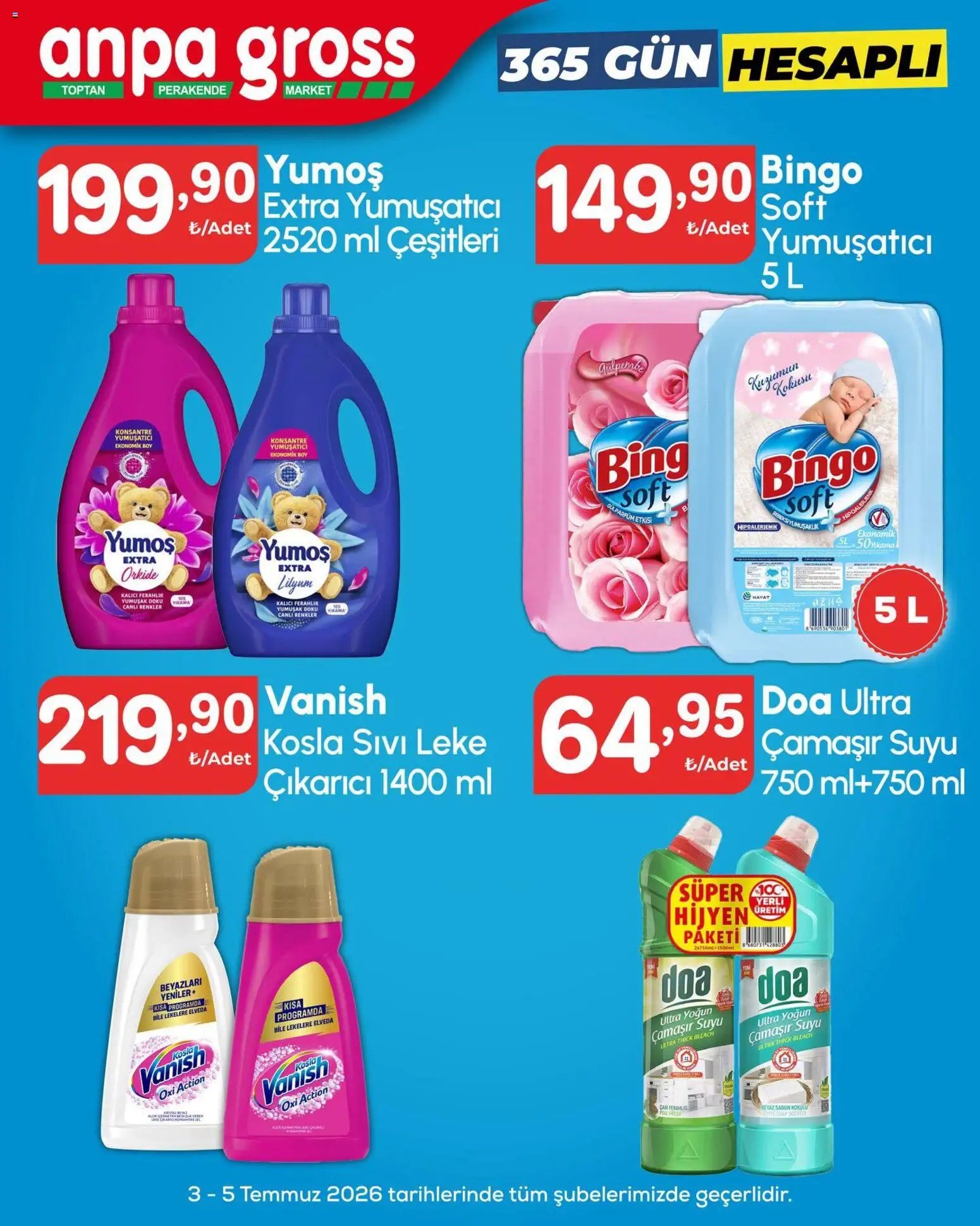 Anpa Gross Bakım ürünlerinde indirim