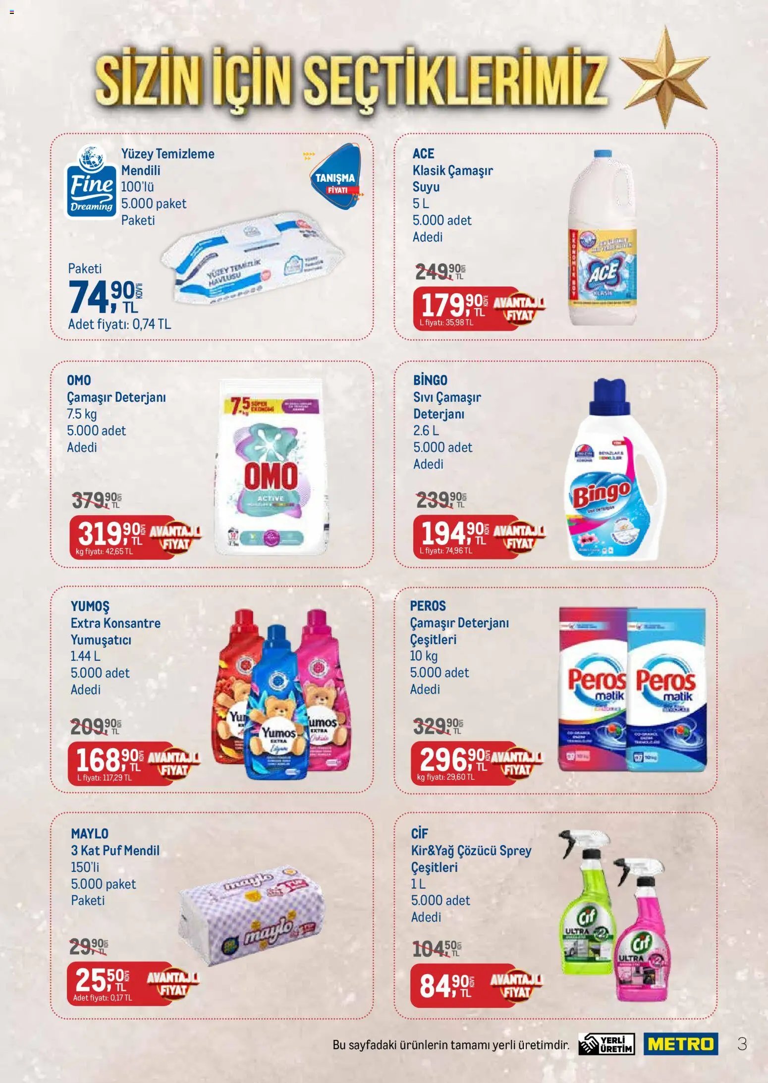 Metro - Temizlik | Kişisel bakım