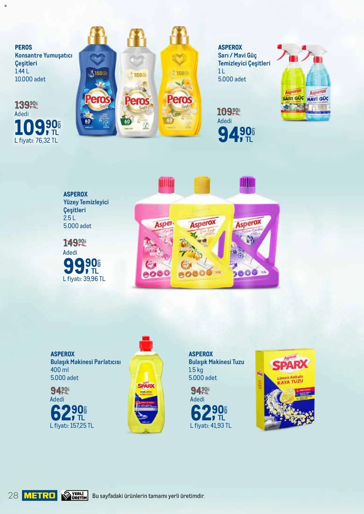 Metro - Temizlik | Kişisel bakım