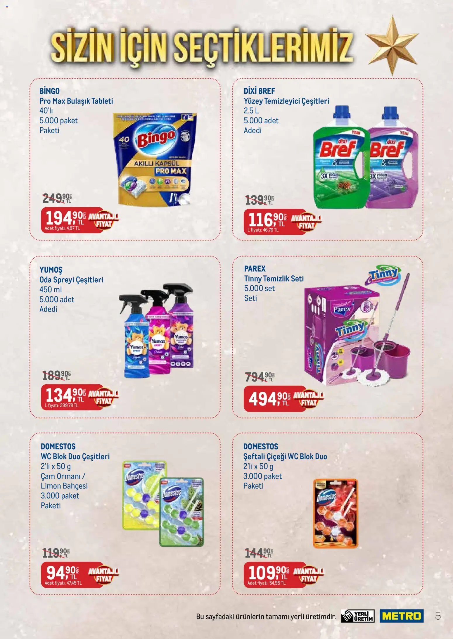 Metro - Temizlik | Kişisel bakım