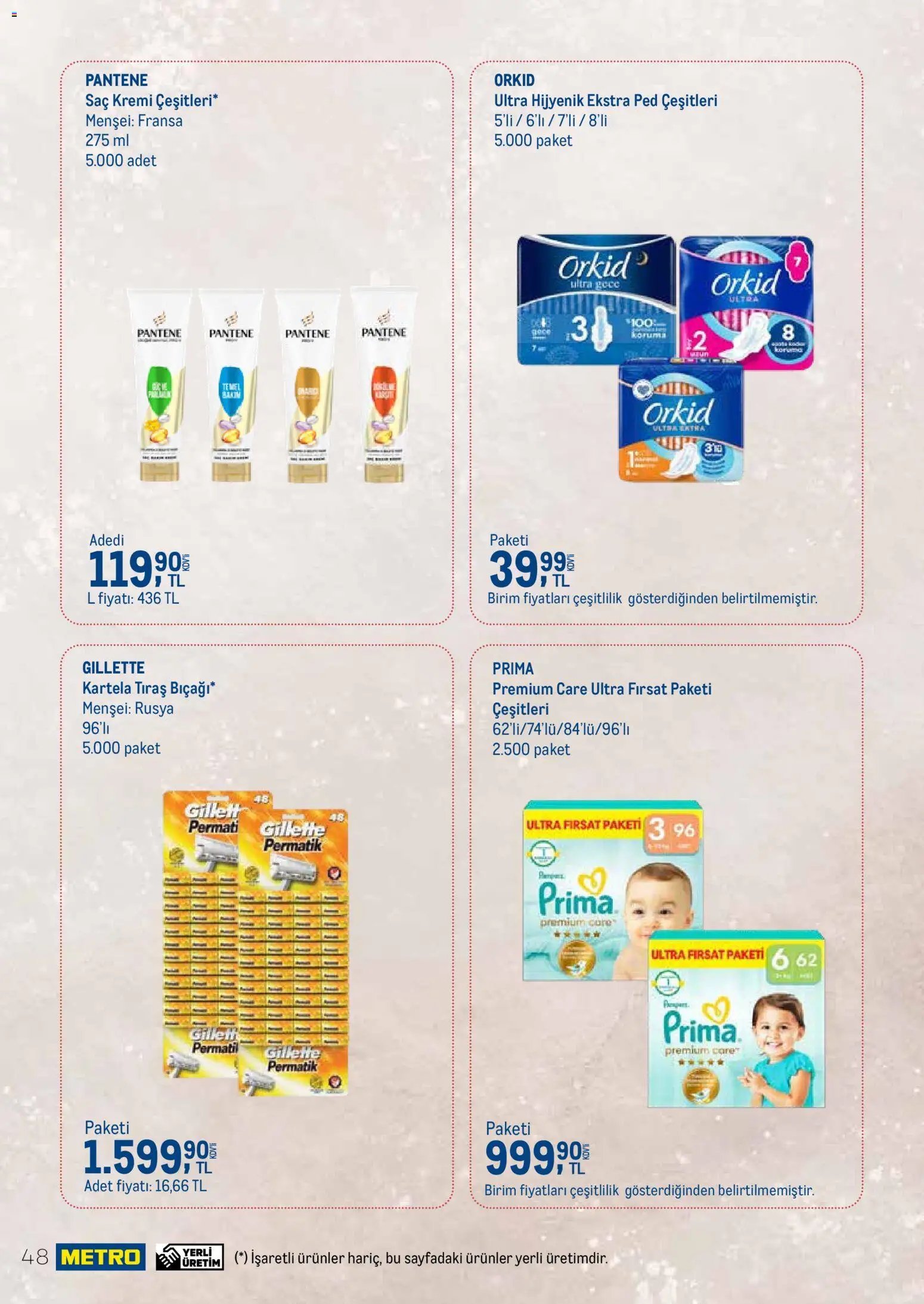 Metro - Temizlik | Kişisel bakım