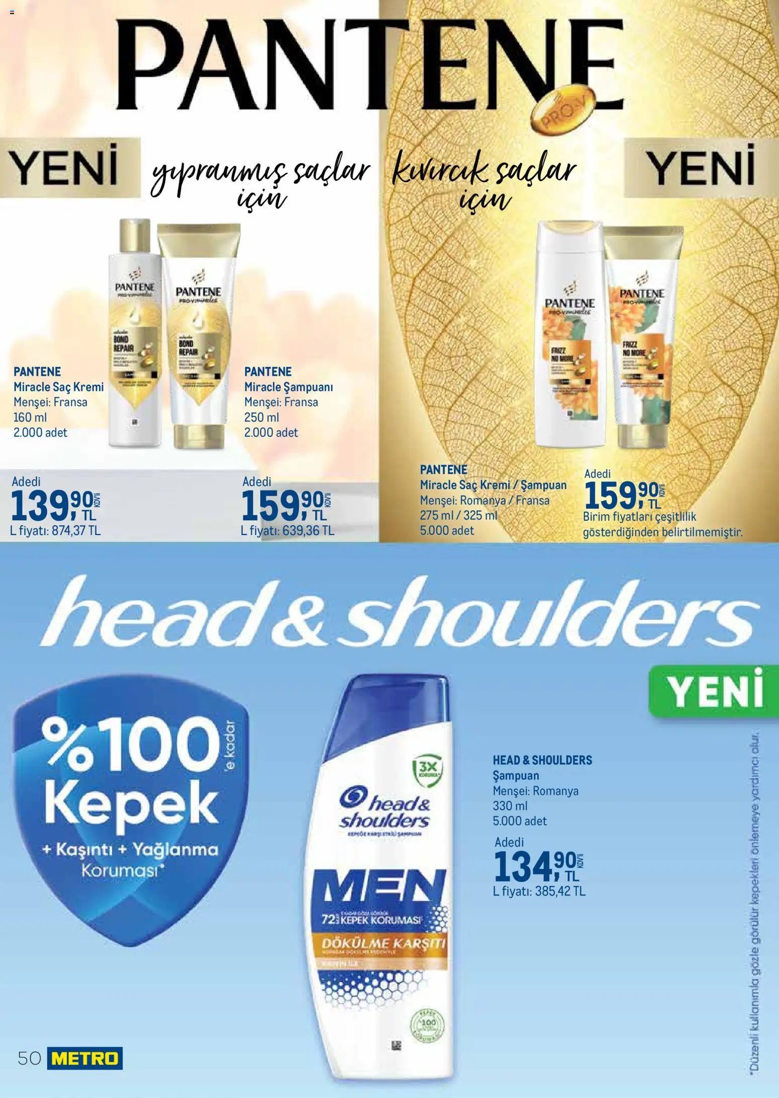 Metro - Temizlik | Kişisel bakım