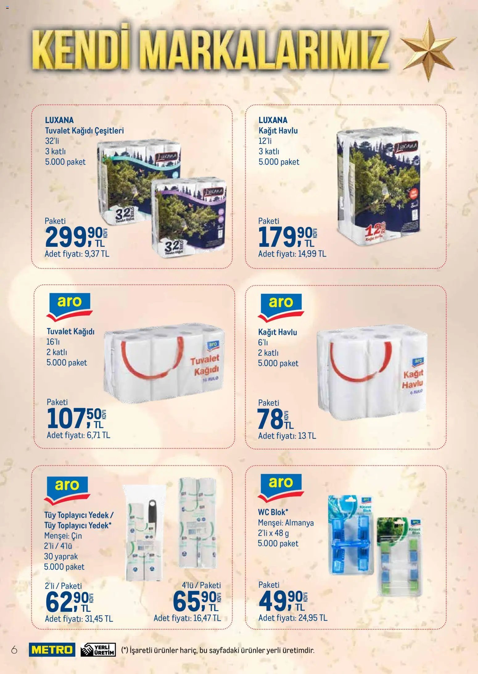 Metro - Temizlik | Kişisel bakım