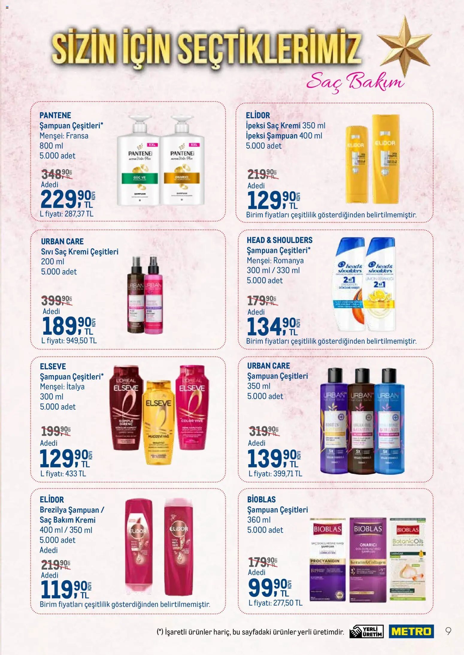 Metro - Temizlik | Kişisel bakım