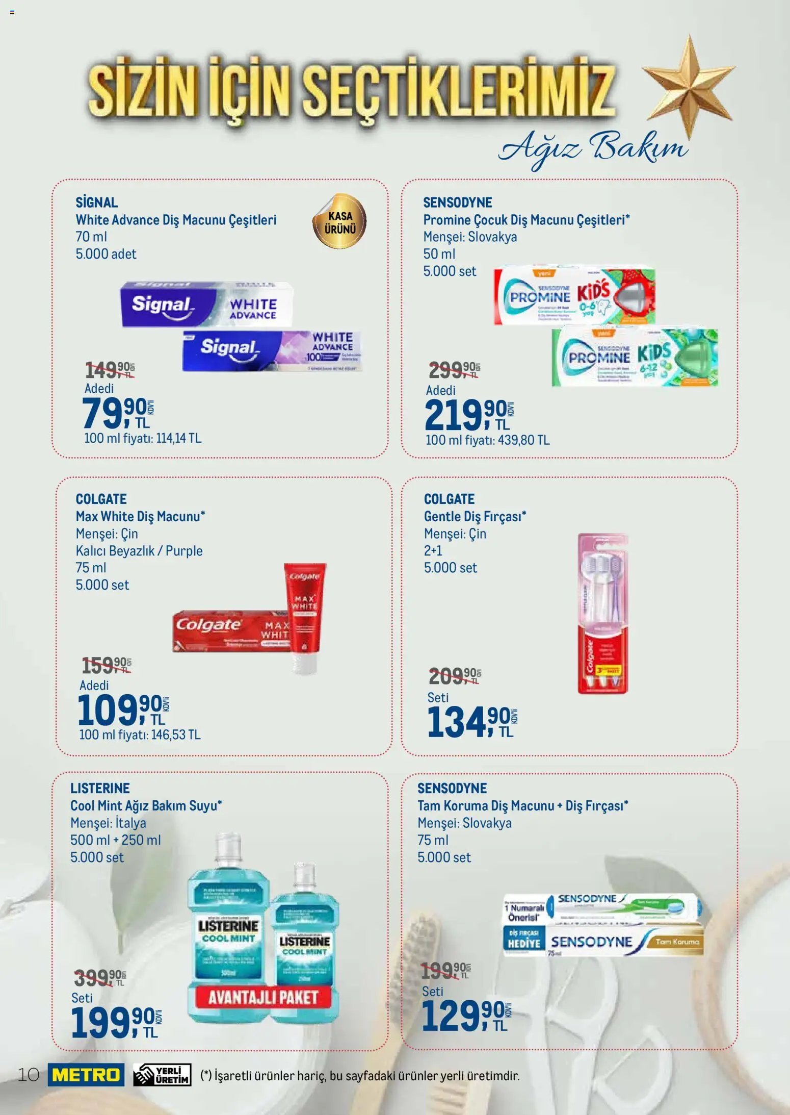 Metro - Temizlik | Kişisel bakım