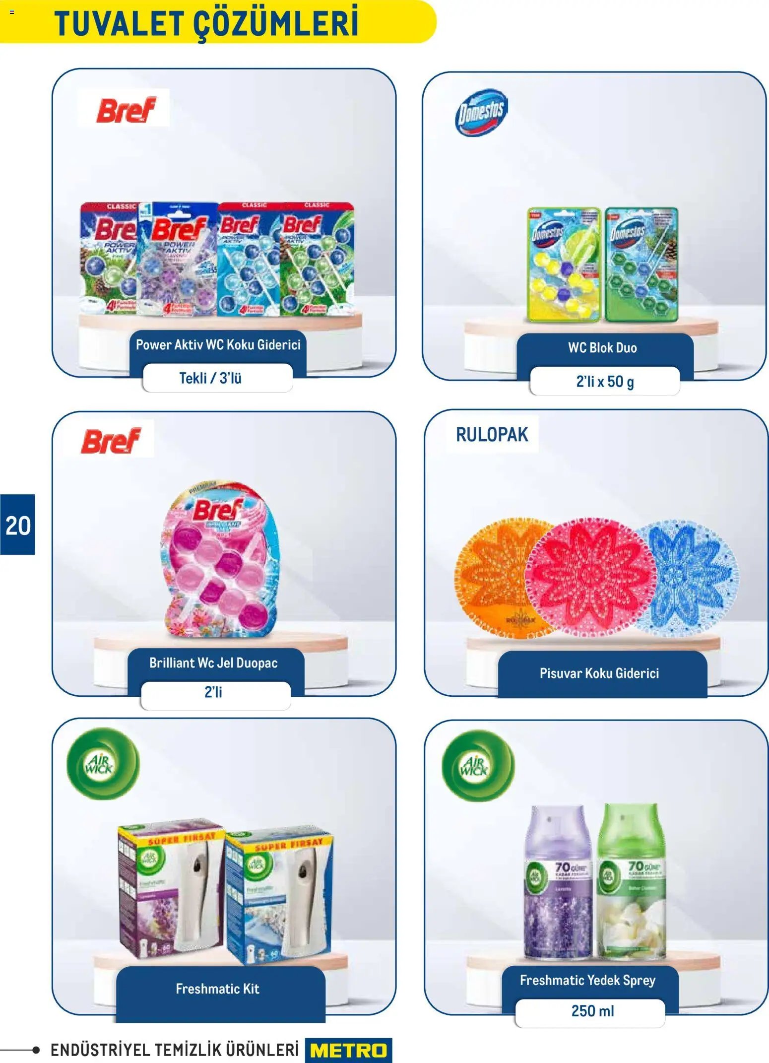 Metro - Endüstriyel Temizlik Ürünleri