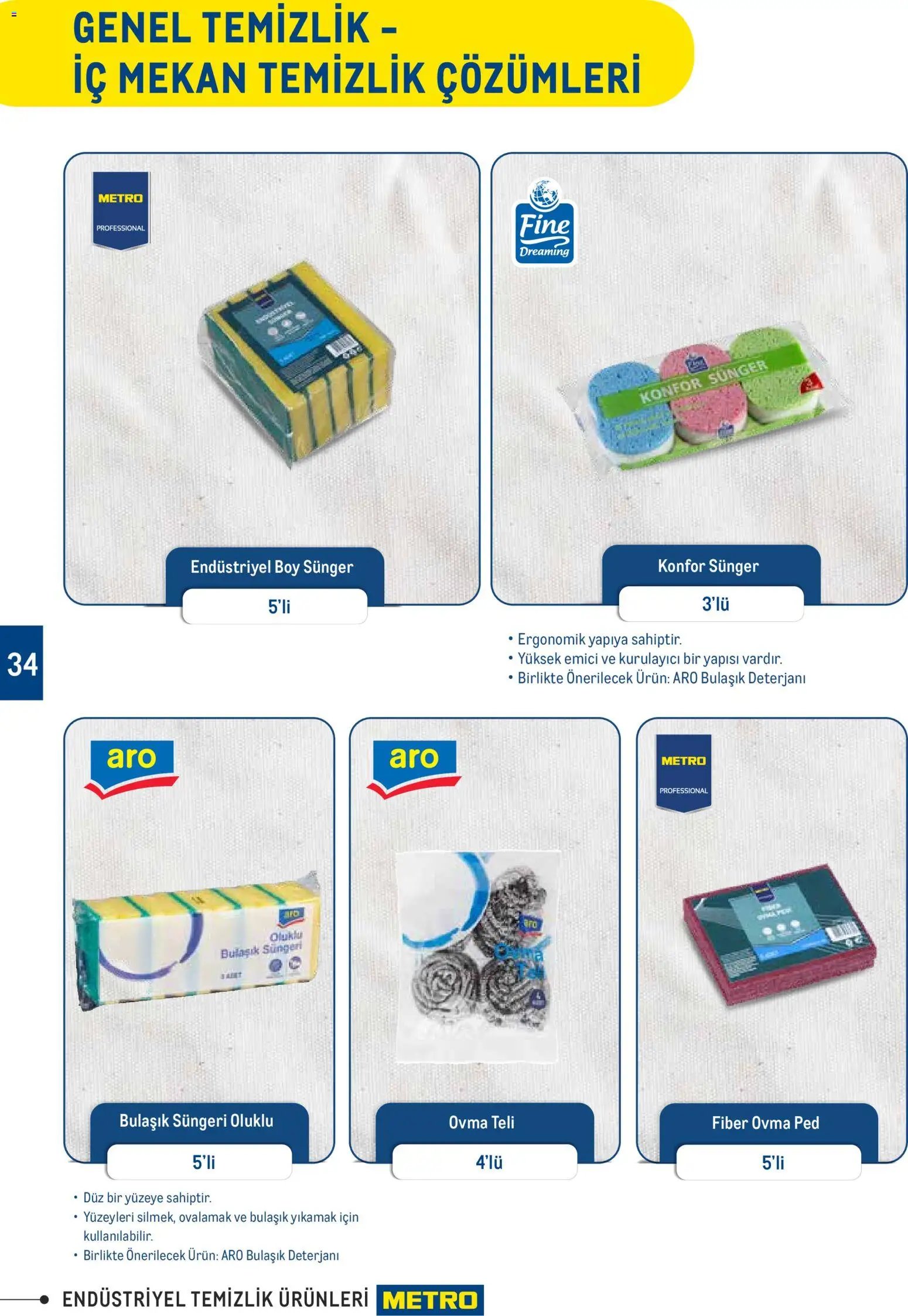 Metro - Endüstriyel Temizlik Ürünleri