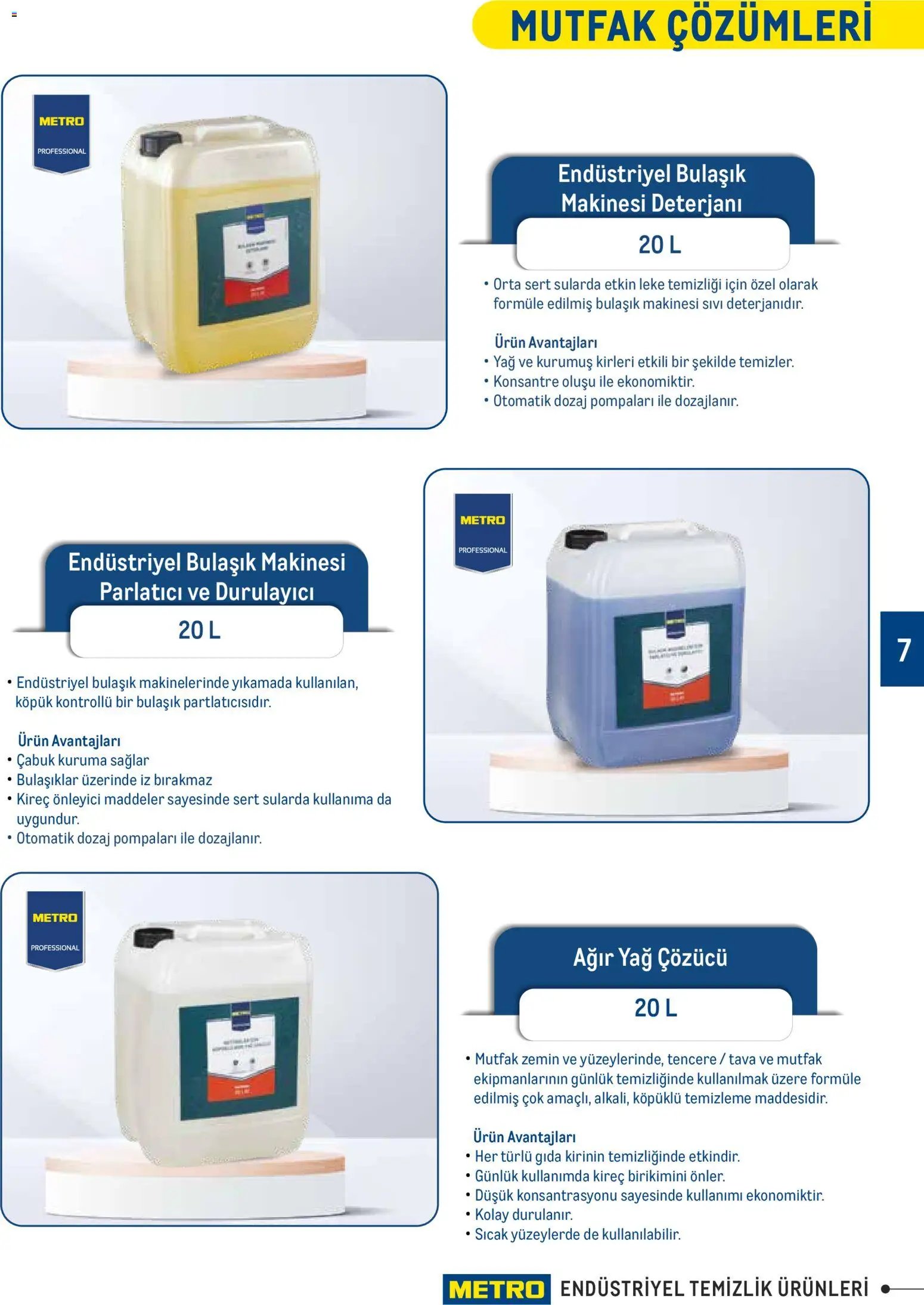 Metro - Endüstriyel Temizlik Ürünleri