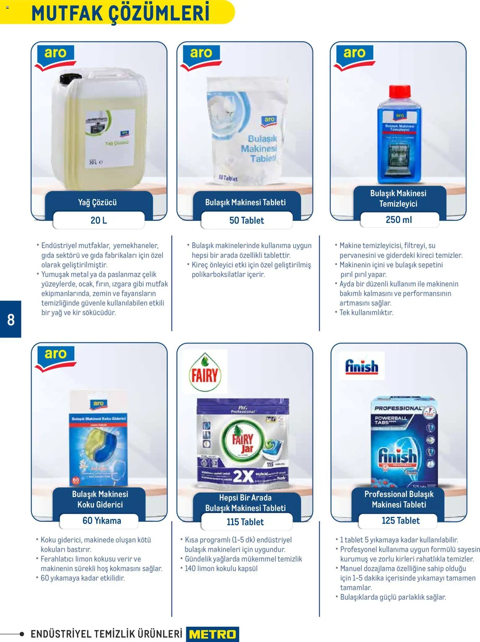 Metro - Endüstriyel Temizlik Ürünleri