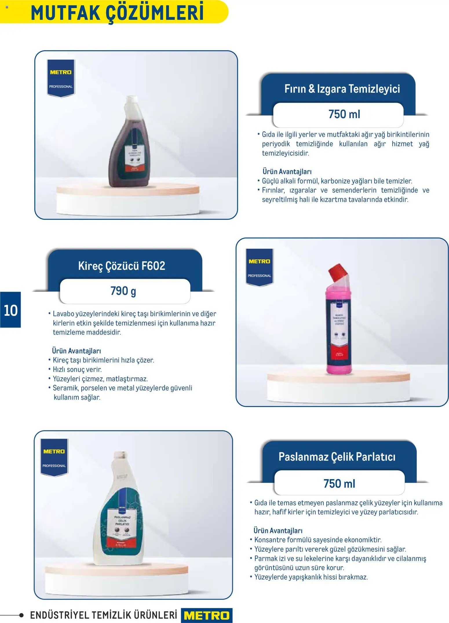 Metro - Endüstriyel Temizlik Ürünleri